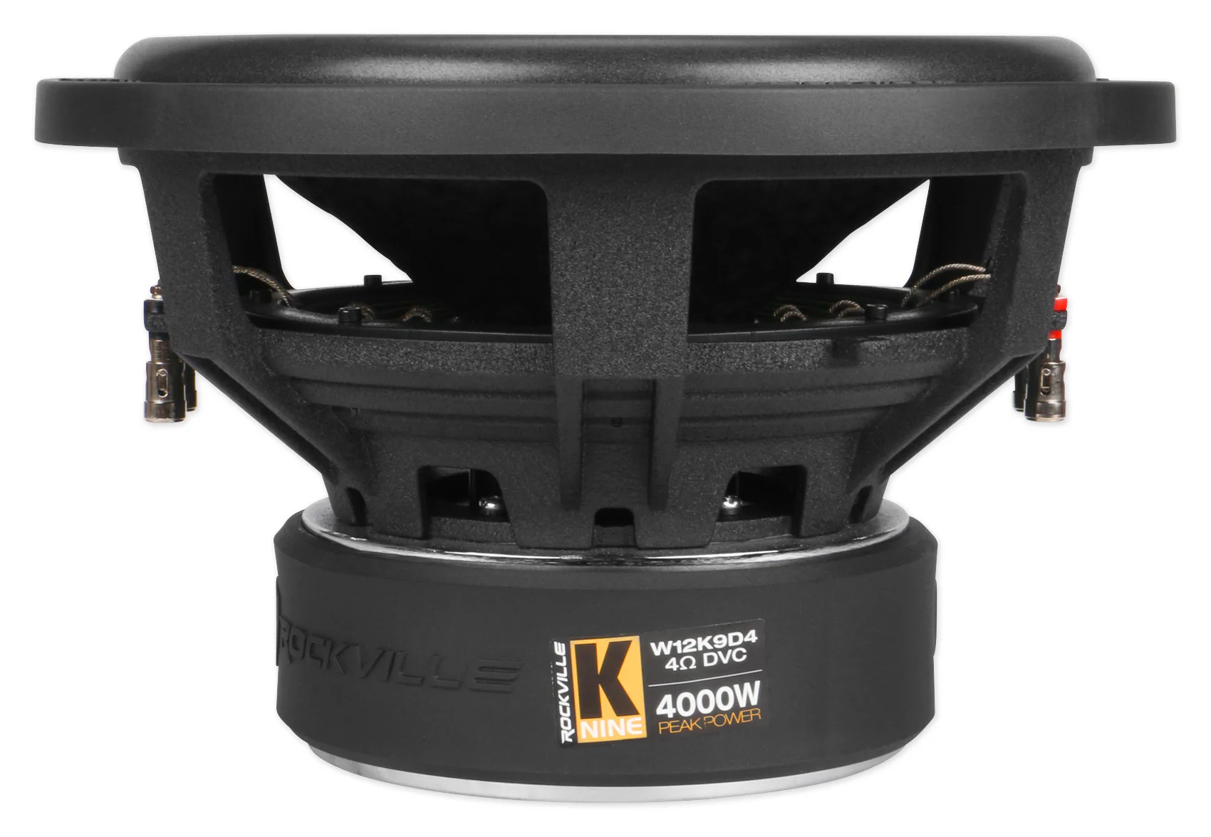 K9 Series 12" D4 V3 Subwoofer 2-Pack + Dual 12" Vented Enclosure Bundle - Image 5