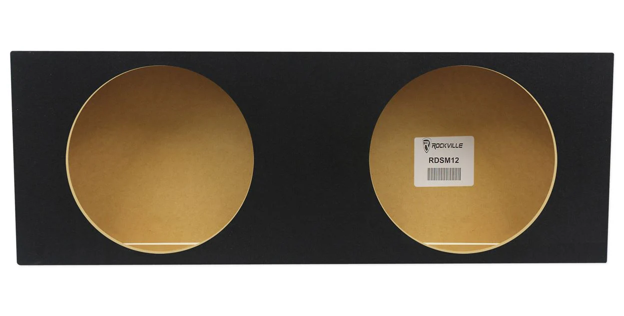 T4 Series 12" Shallow 2-Ohm 2-Pack + Dual 12" Shallow Sealed Enclosure Bundle - Image 11