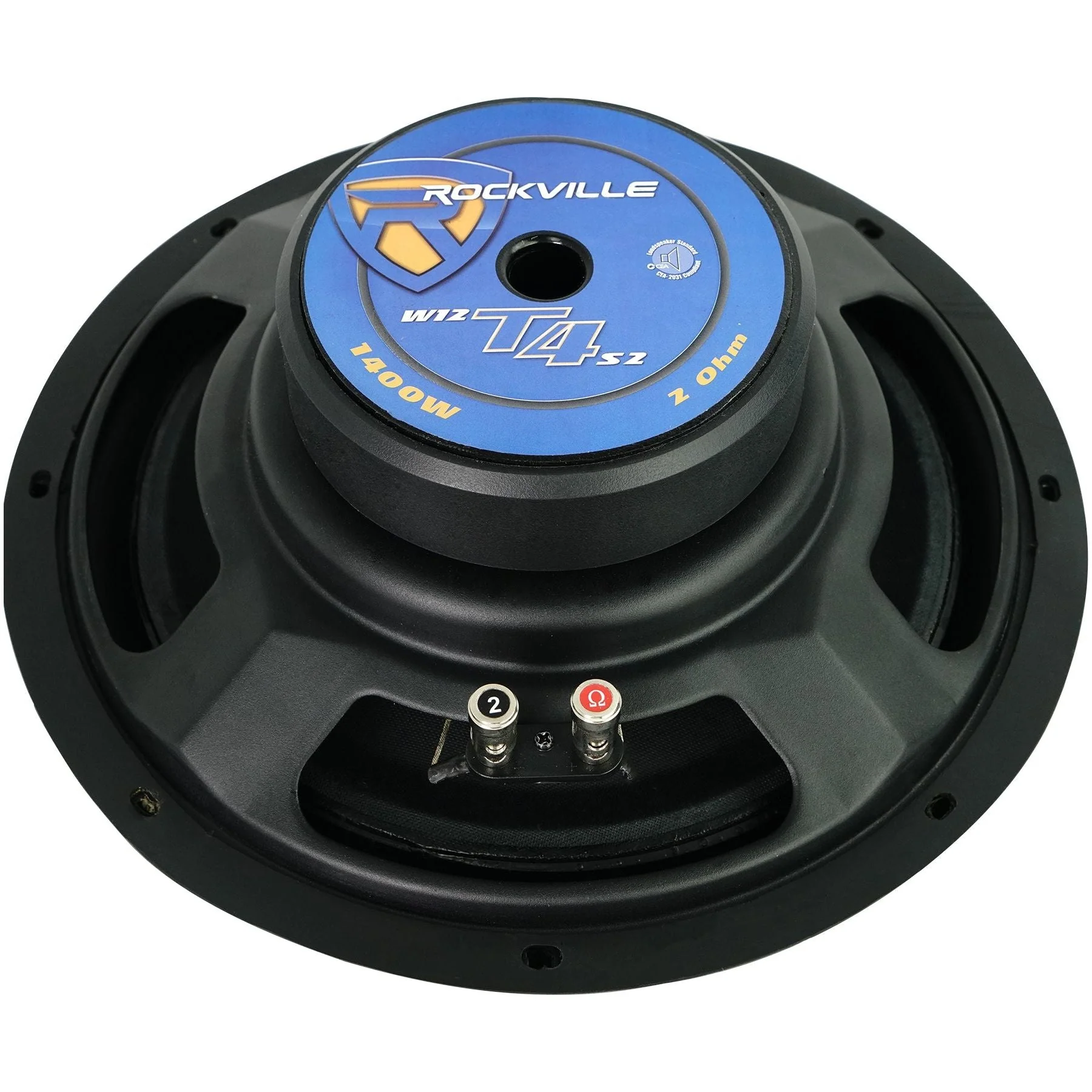 T4 Series 12" Shallow 2-Ohm 2-Pack + 2019 Ram Crew Cab Bedlined Enclosure Bundle - Image 7