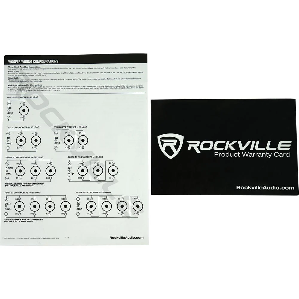 W12T4S2 12 2-Pack + KRYPTON-M2 Mono Amplifier Bundle - Image 9