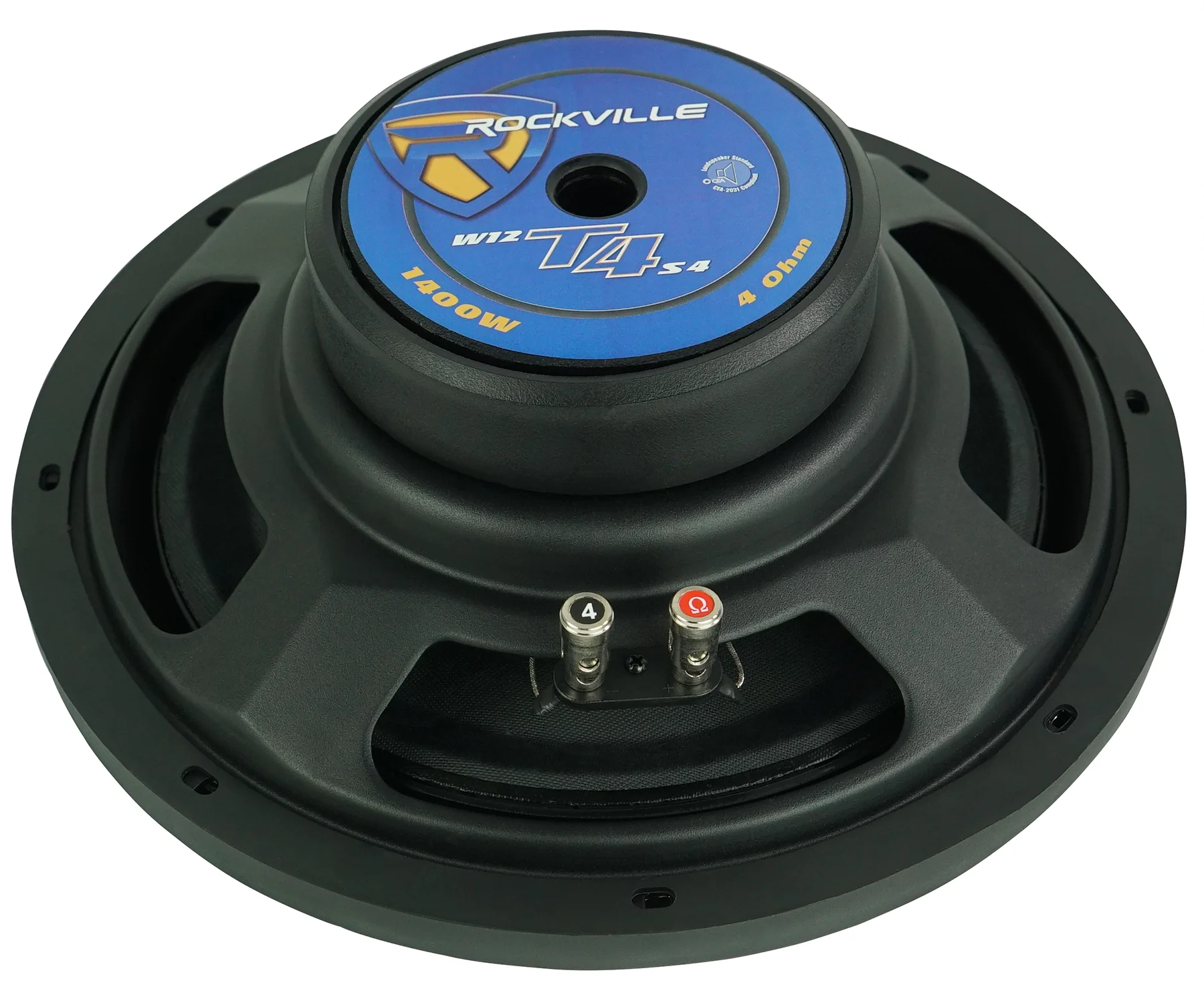 T4 Series 12" Shallow 4-Ohm 2-Pack + Dual 12" Shallow Sealed Enclosure Bundle - Image 6
