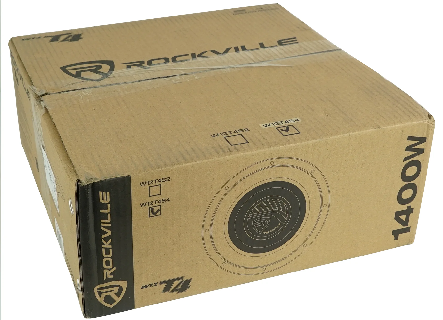 T4 Series 12" Shallow 4-Ohm 2-Pack + Dual 12" Shallow Sealed Enclosure Bundle - Image 8