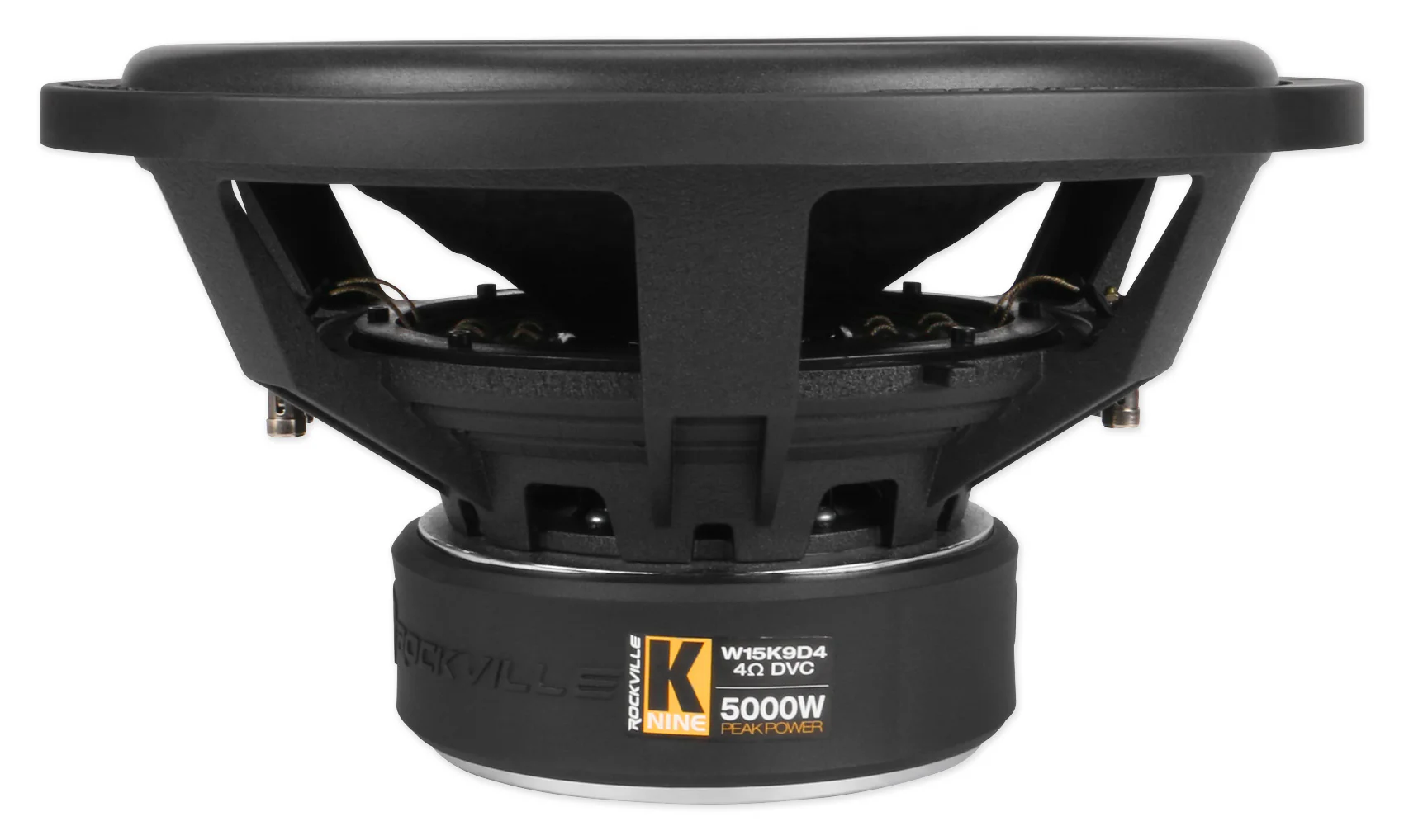 K9 Series 15" D4 Subwoofer 2-Pack + Dual 15" Sealed Enclosure Bundle - Image 5