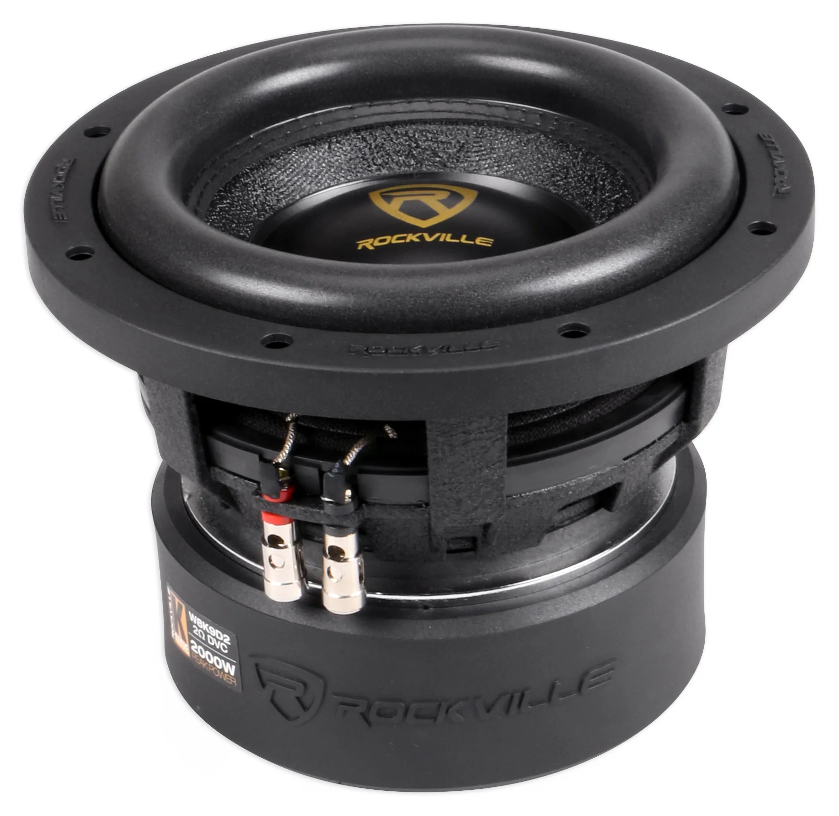 W8 K9 Series 8" Subwoofers 2-Pack + dB14 Amplifier Bundle - Image 5