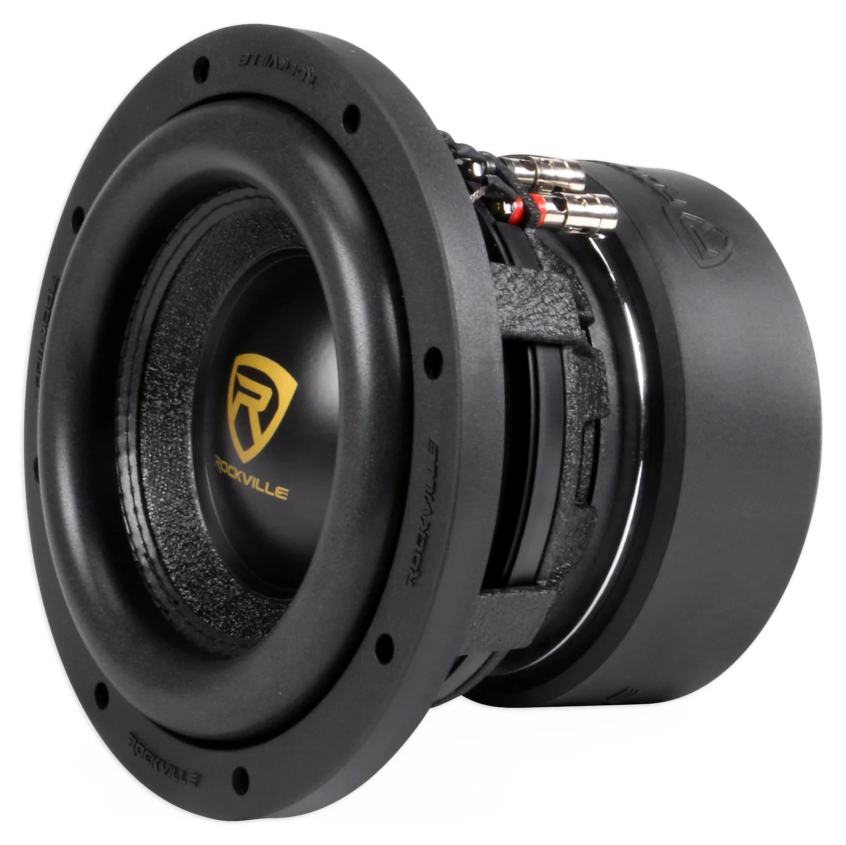 W8K9 8" Dual 2-Ohm Subwoofers 2-Pack + Dual 8" Ford F-150 Super Crew Box Bundle - Image 5