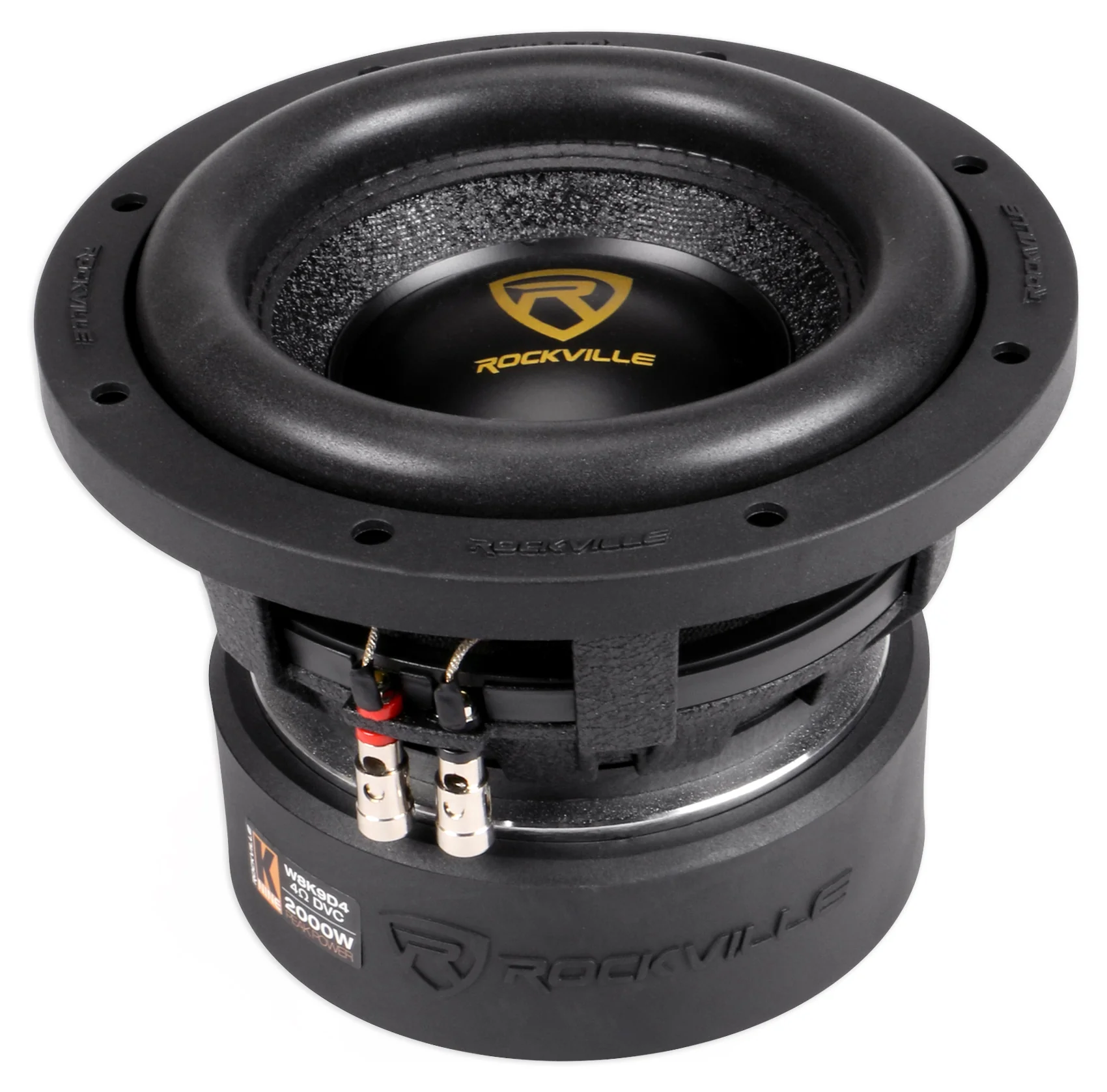 W8K9D4 8" Subwoofers 2-Pack + KRYPTON-M3 Amplifier Bundle - Image 7