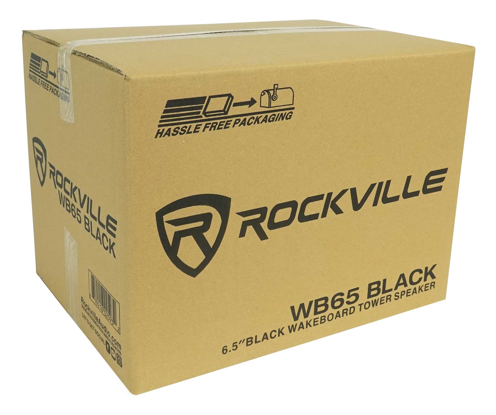 WB65 Black 2-Pair 4-Pack + NA2-320.4 Amplifier Bundle - Image 2