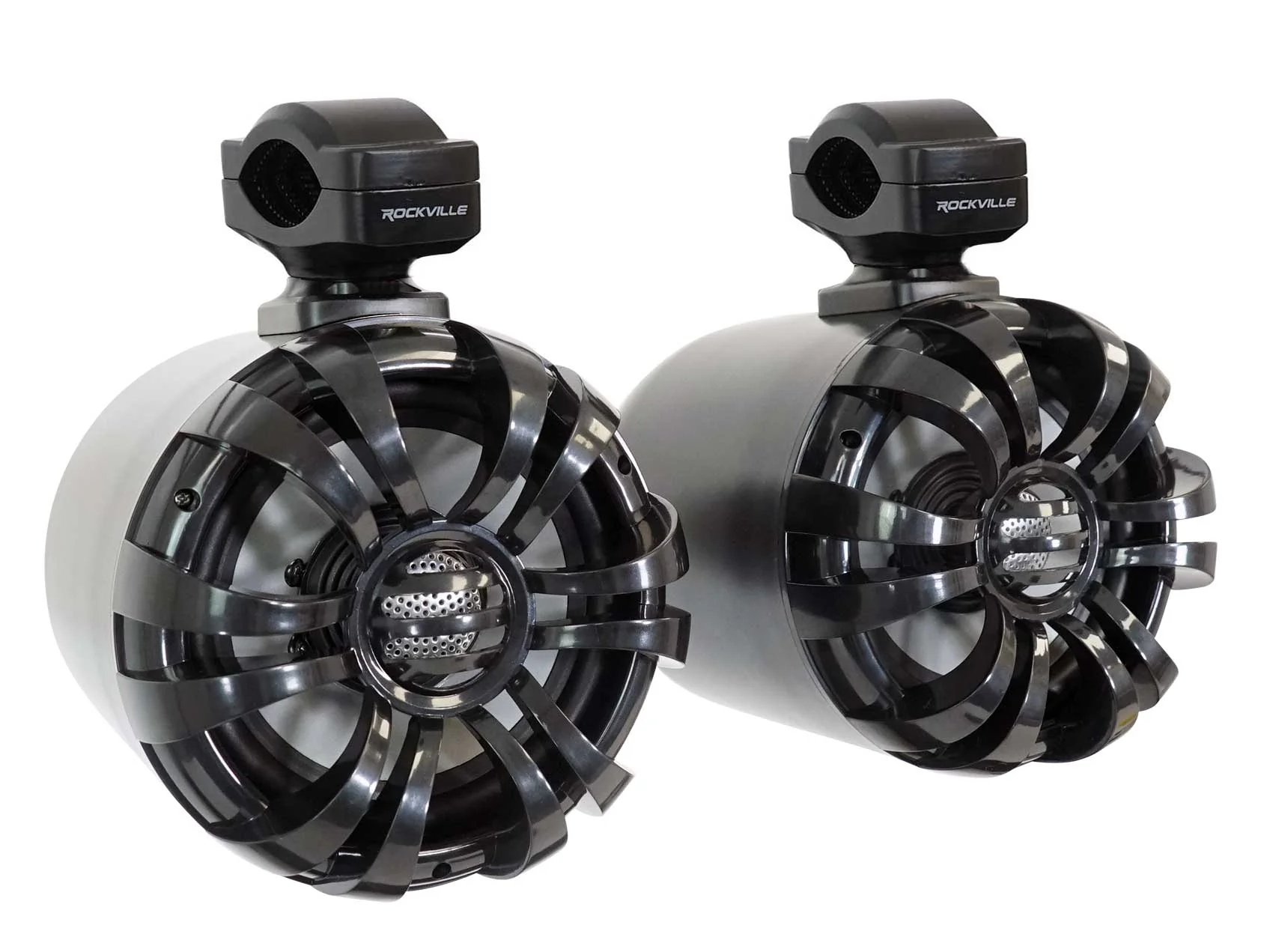 WB65 Black 6.5" Wakeboard Speakers 2-Pack + KRYPTON MF3 Amplifier Bundle - Image 4