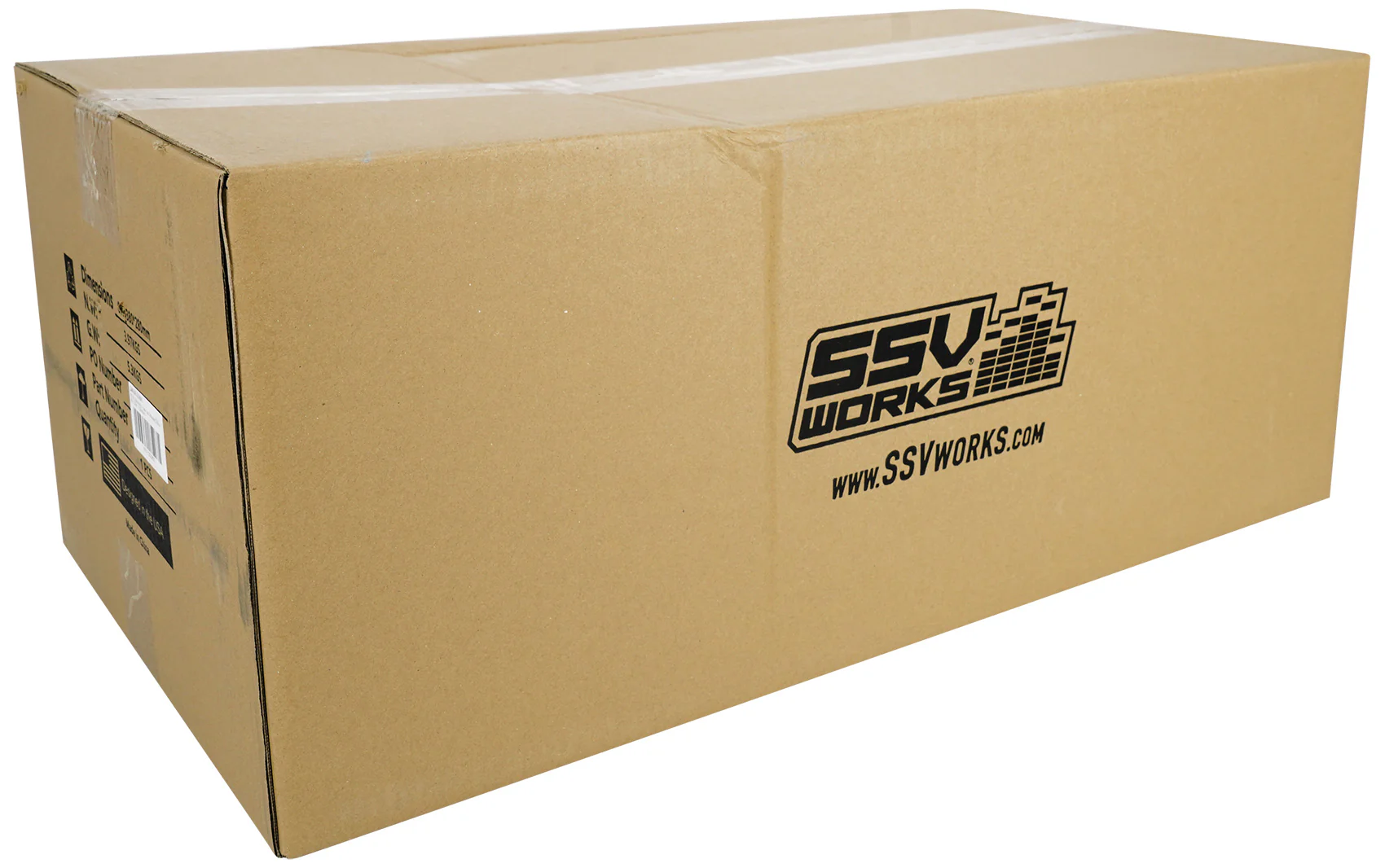 SSV Works 10" Subwoofer Enclosure for 2018-2024 Can-Am Defender+Home Speaker - Image 2