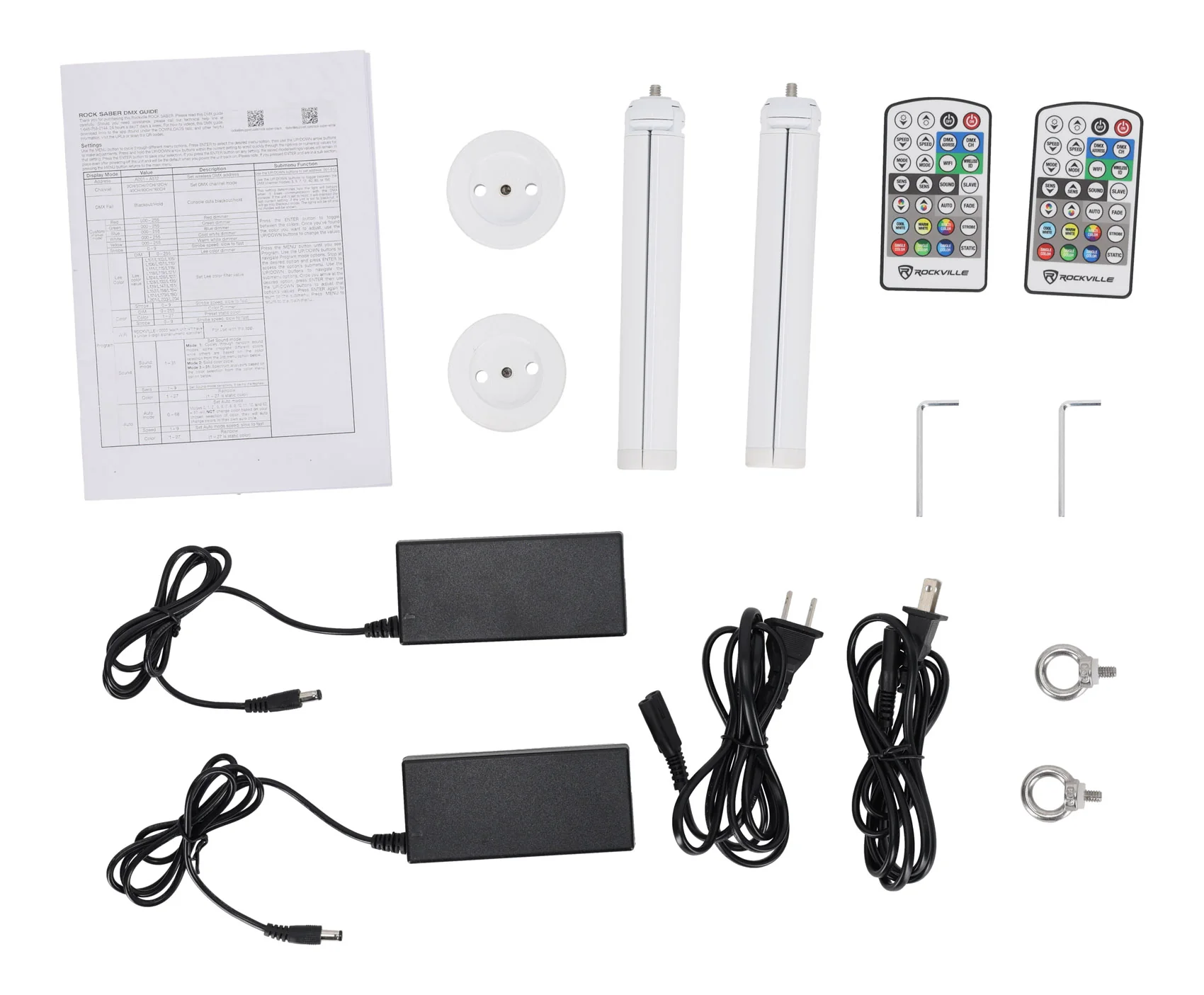 2x ROCK SABER WHITE - Image 12