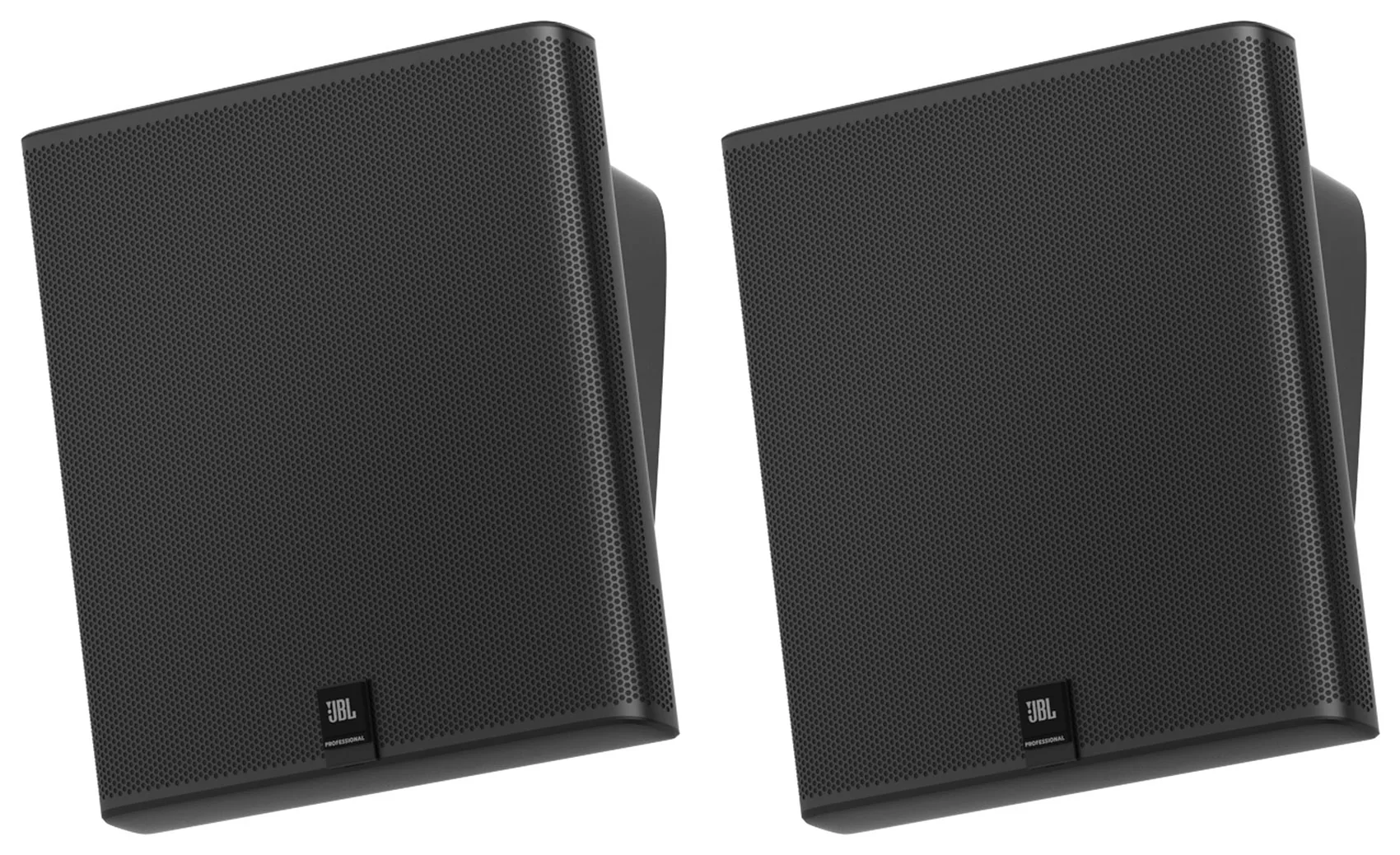6) JBL SLP12/T-BK Sleek Low-Profile On Wall Mount 3" 70v Commercial Speakers+Amp - Image 5