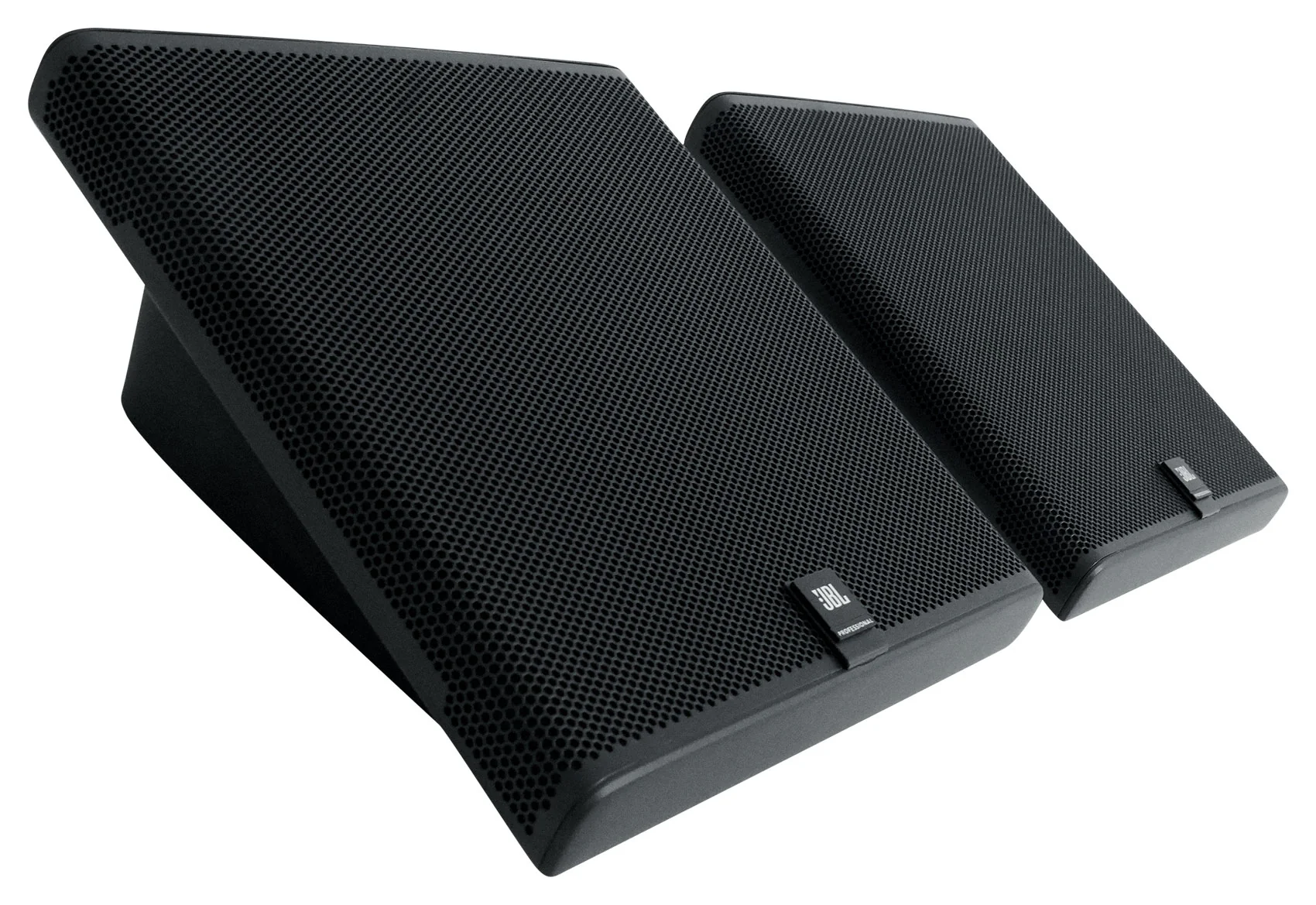 6) JBL SLP12/T-BK Sleek Low-Profile On Wall Mount 3" 70v Commercial Speakers+Amp - Image 8