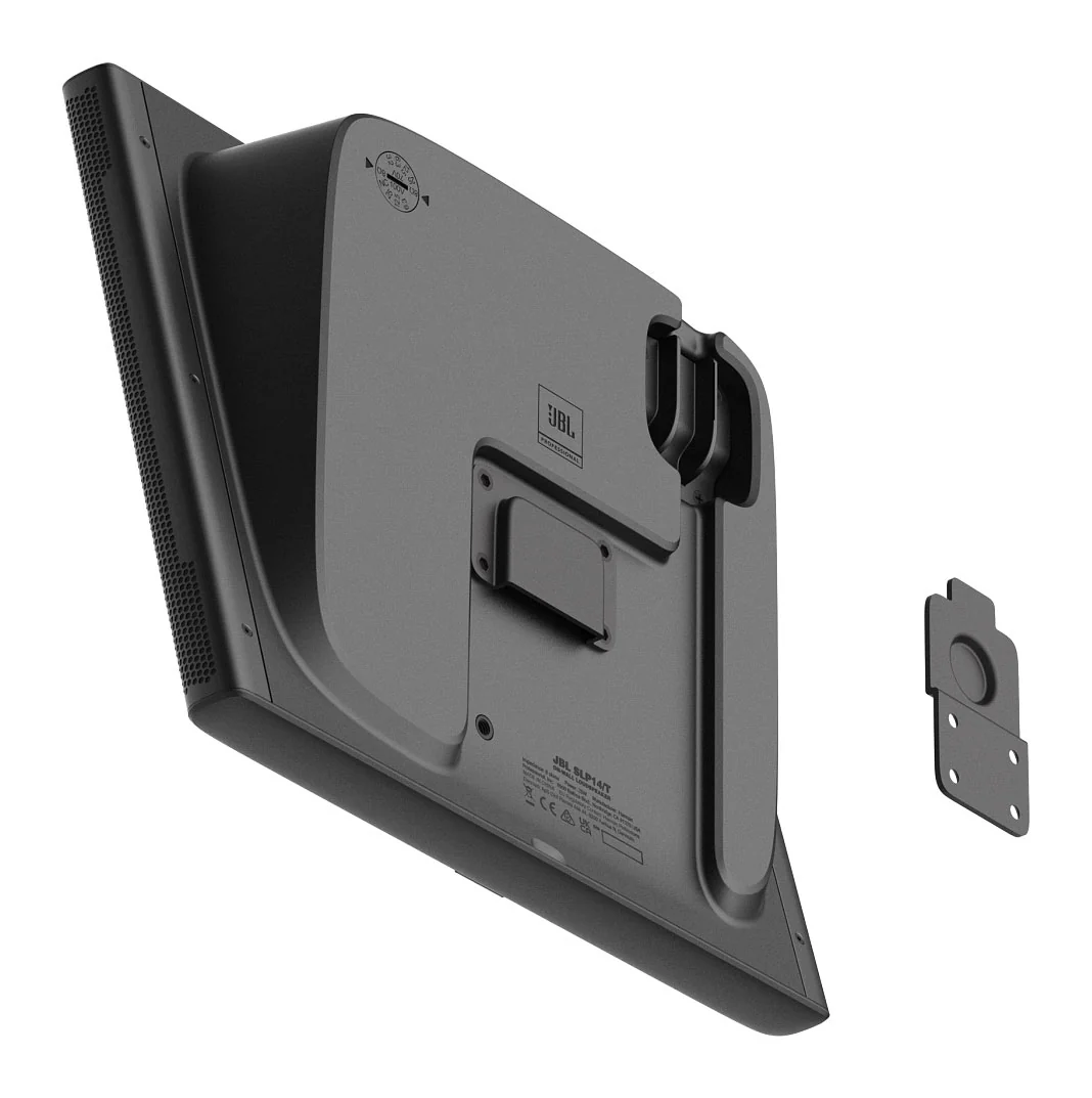 6) JBL SLP14/T-BK Sleek Low-Profile On Wall Mount 4" 70v Commercial Speakers+Amp - Image 15