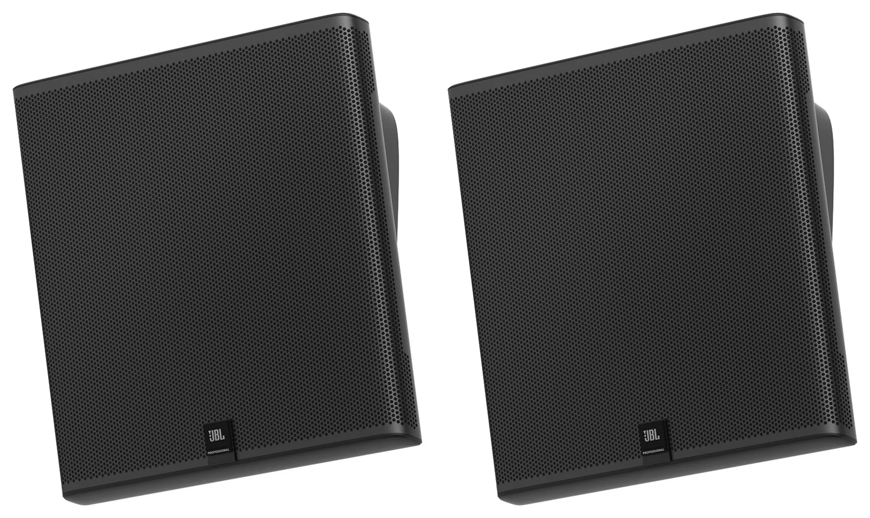 6) JBL SLP14/T-BK Sleek Low-Profile On Wall Mount 4" 70v Commercial Speakers+Amp - Image 7