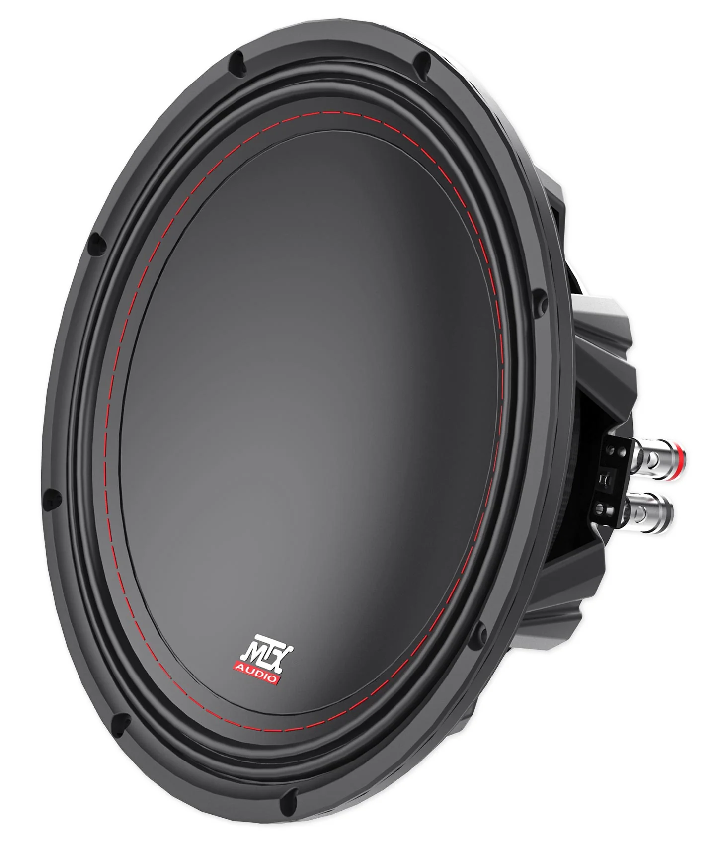 MTX 3510-02 10" 500 Watt SVC 2-ohm Car Audio Subwoofer+Sealed Sub Box Enclosure - Image 3