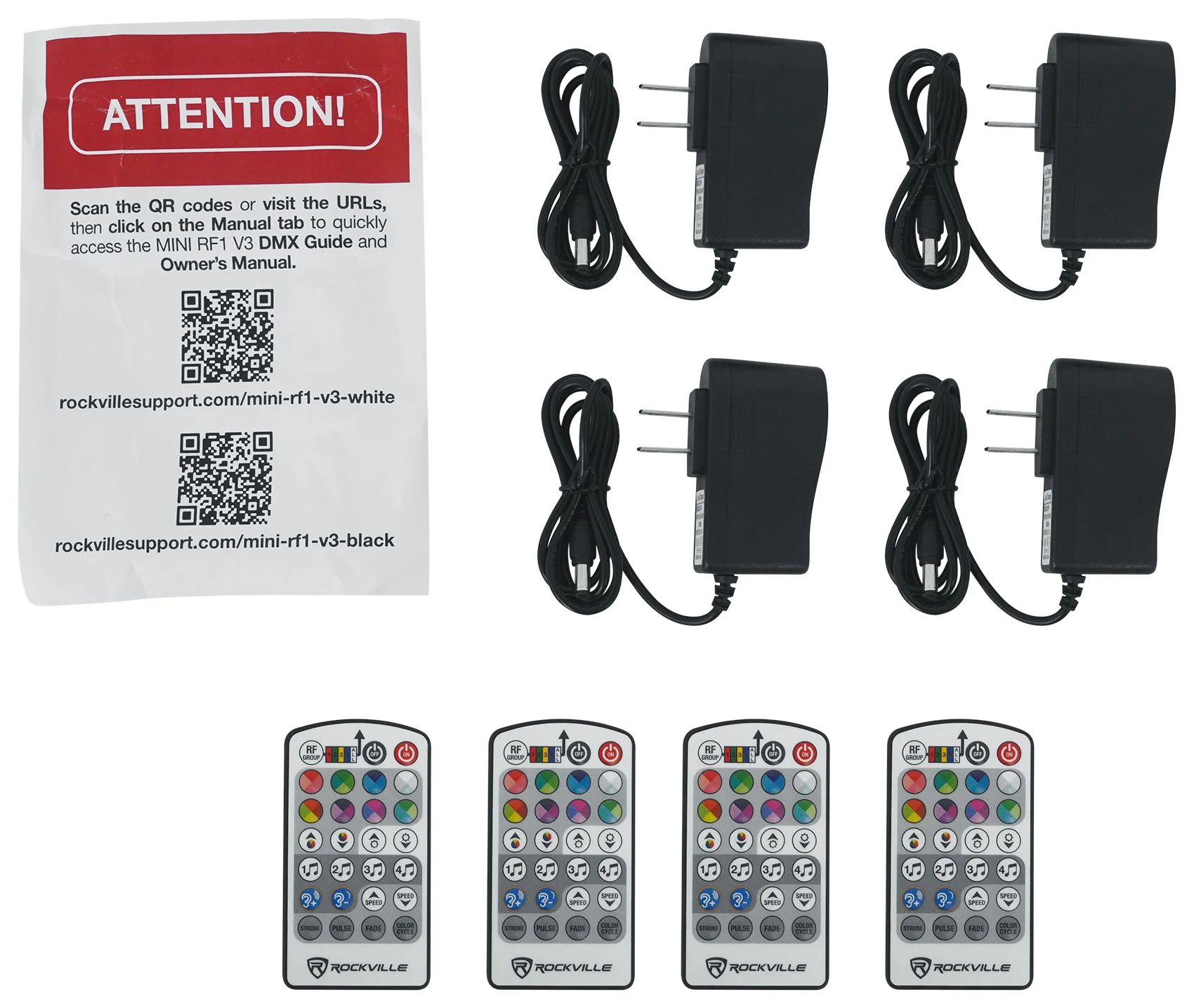 4 PACK MINI RF1 V3 WHITE - Image 11