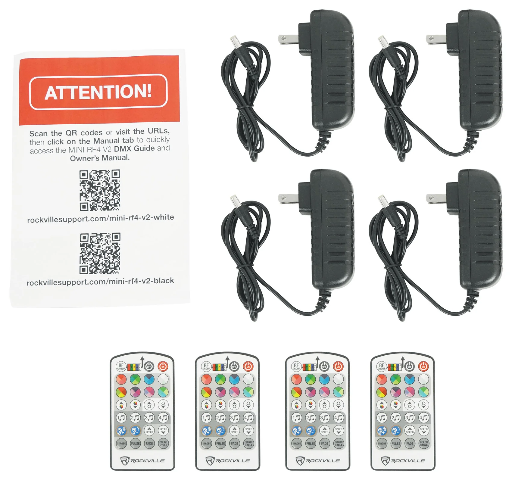 4 PACK MINI RF4 V2 BLACK - Image 11
