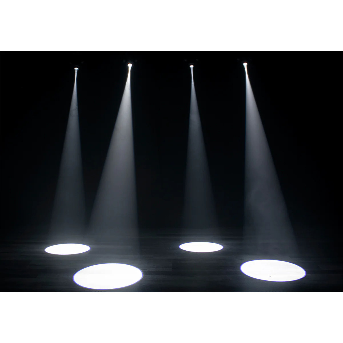 (4) Eliminator Stinger Spot 30 White LED Moving Head Lights+DMX Control+Fogger - Image 34
