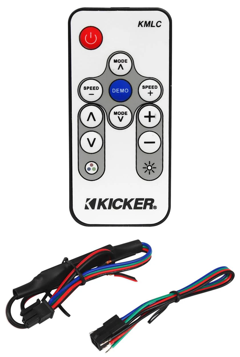 Kicker 41KMLC KMLC LED Light Controller for KM Series Speakers+Speaker - Image 9