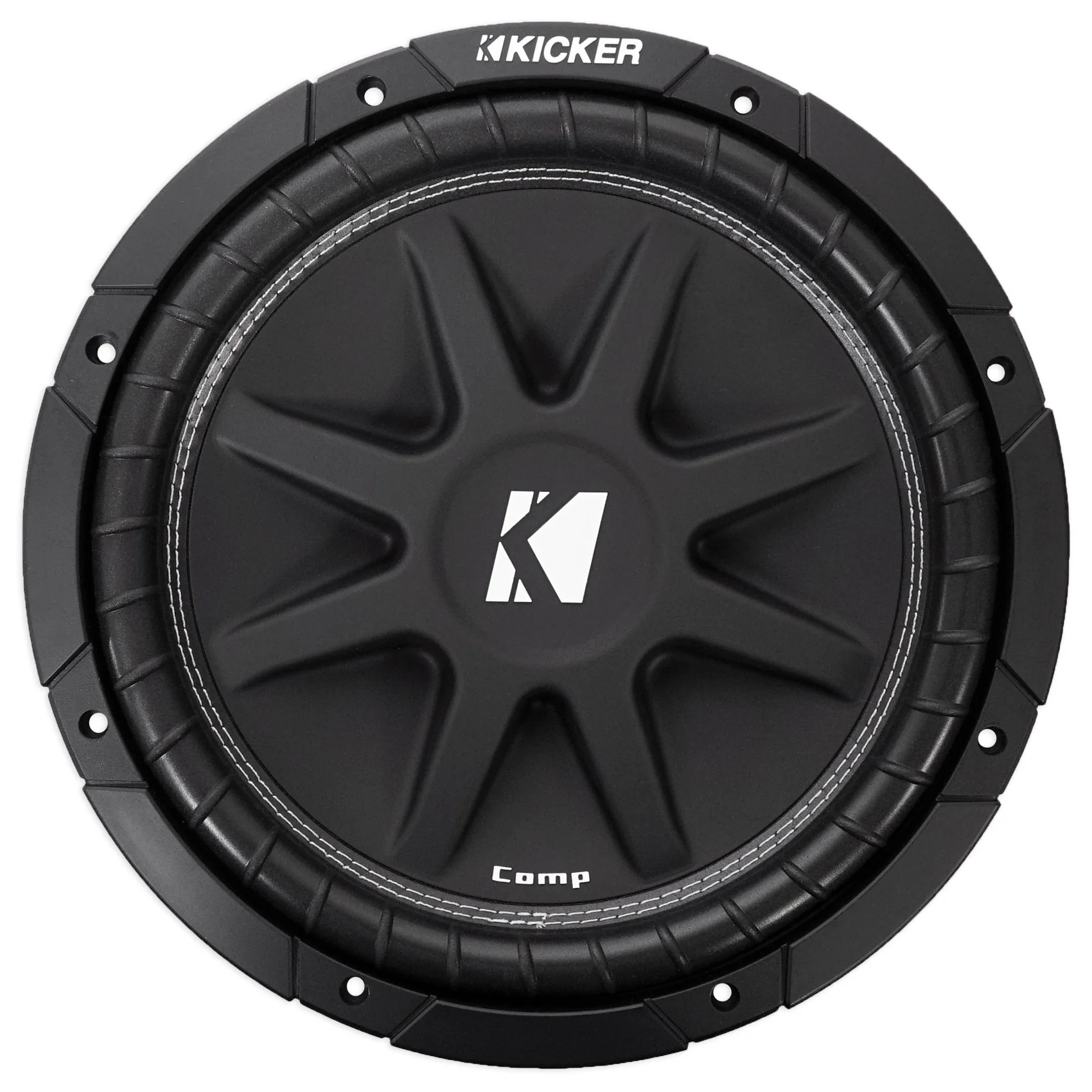 KICKER 43C124 Comp 12" 300 Watt Car Subwoofer+Amplifier+Amp Kit+Vented Sub Box - Image 10