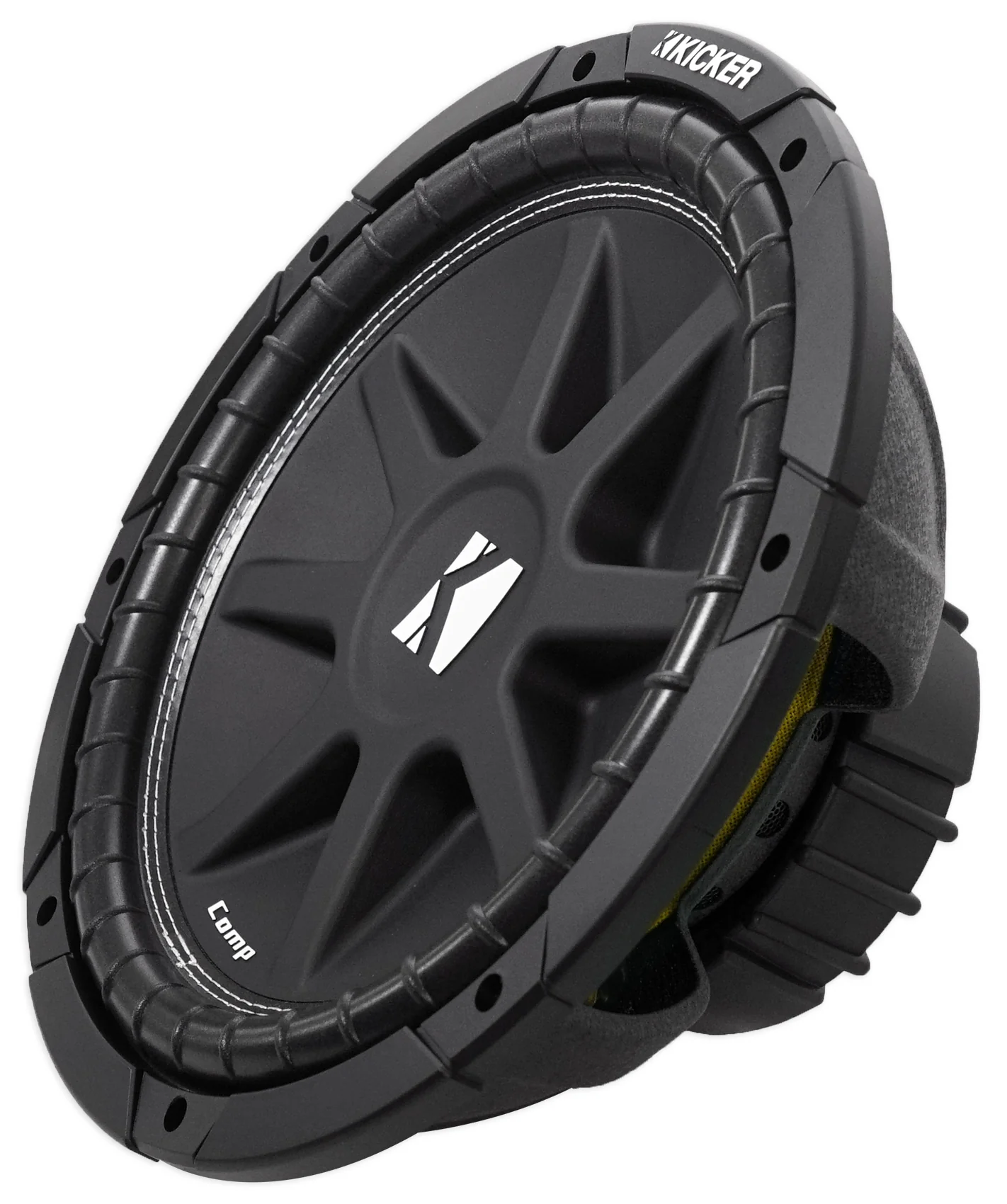 KICKER 43C124 Comp 12" 300 Watt Car Subwoofer+Amplifier+Amp Kit+Vented Sub Box - Image 11