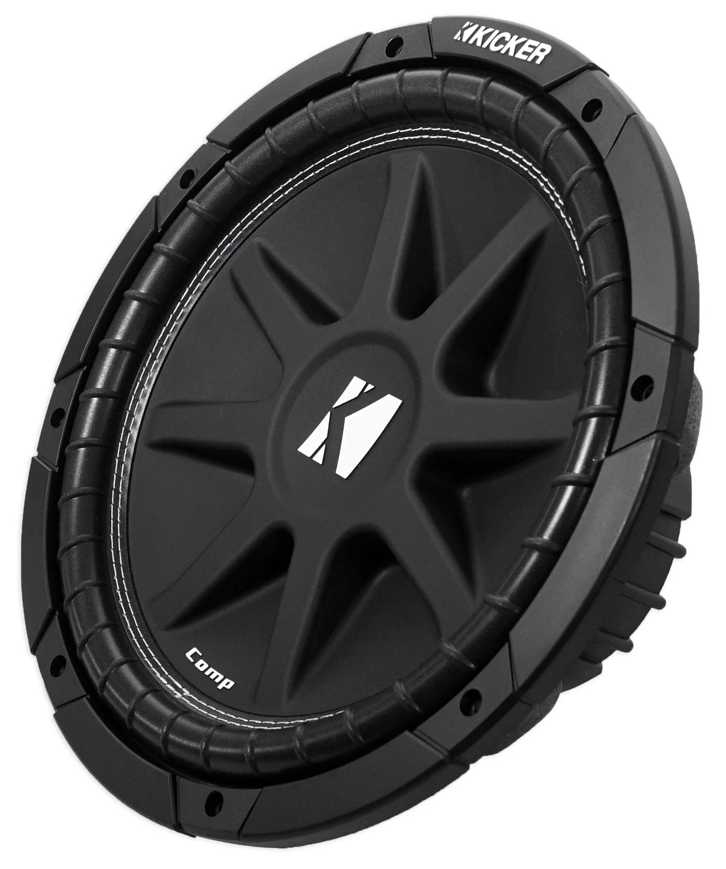 KICKER 43C124 Comp 12" 300 Watt Car Subwoofer+Amplifier+Amp Kit+Vented Sub Box - Image 6