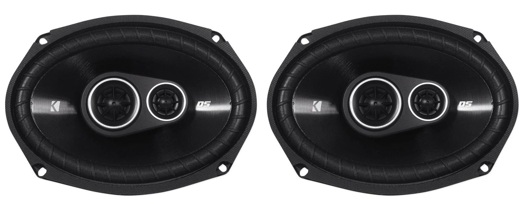 (2) Kicker 43DSC69304 DSC6930 6x9 360w 3-Way Car Speakers+(2) Enclosures DS693 - Image 3