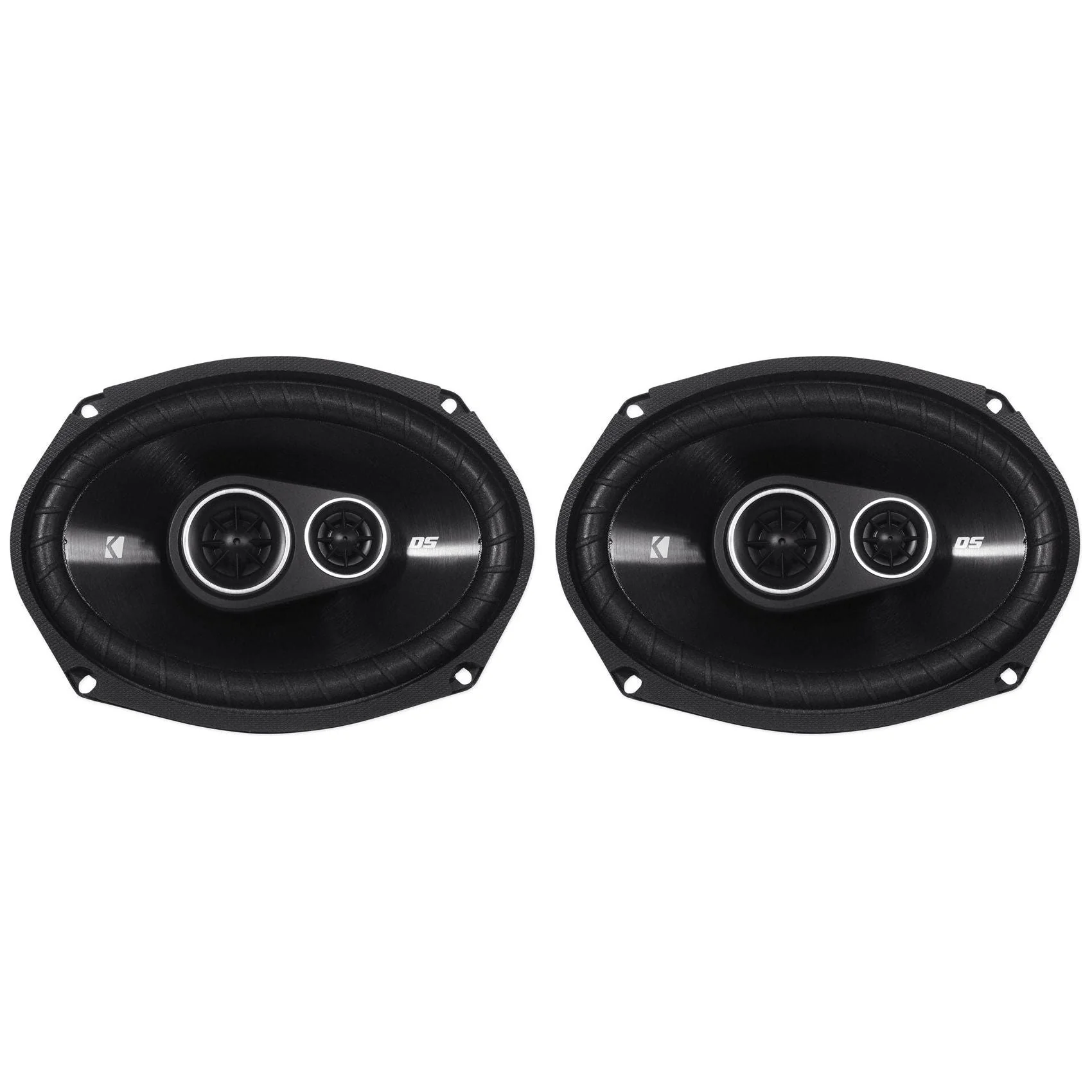 (2) Kicker 43DSC69304 DSC6930 6x9 360w 3-Way Car Speakers+(2) Enclosures DS693 - Image 4