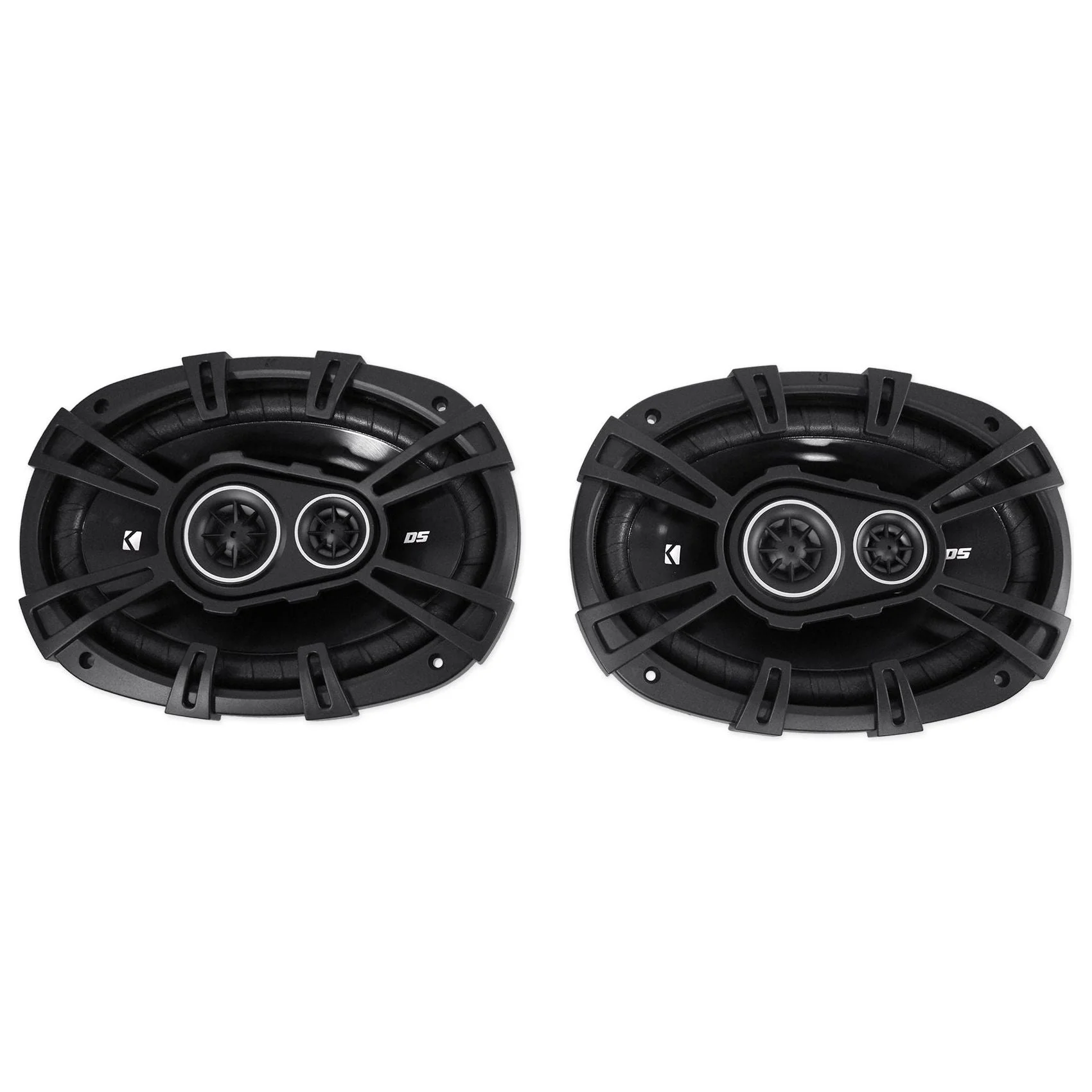 (2) Kicker 43DSC69304 DSC6930 6x9 360w 3-Way Car Speakers+(2) Enclosures DS693 - Image 5
