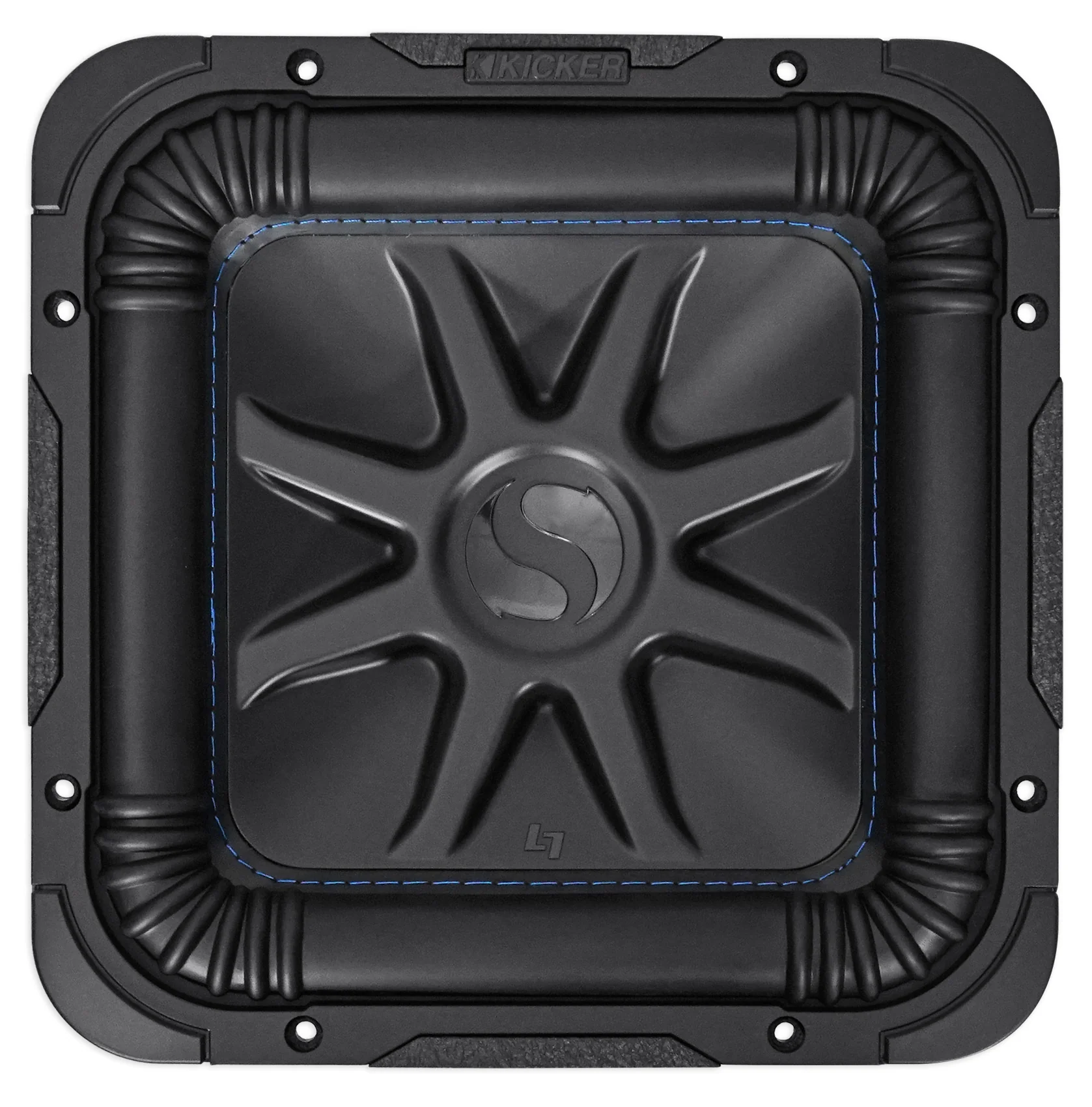Kicker L7S102 L7 10" Solo Baric Square Car Subwoofer + Vented Sub Box Enclosure - Image 2