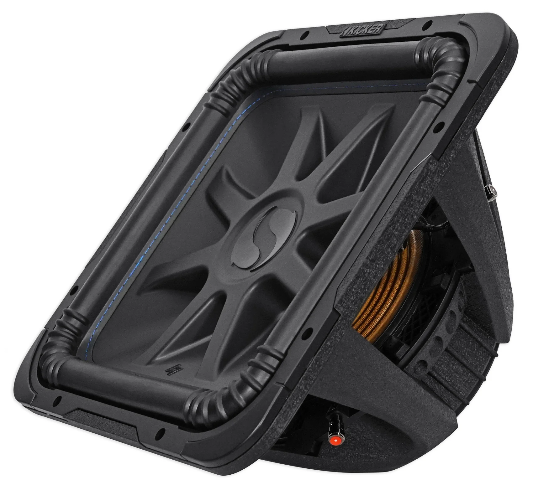 Kicker L7S154 15" Solobaric L7S Car Subwoofer+Vented Box+Mono Amplifier+Amp Kit - Image 3
