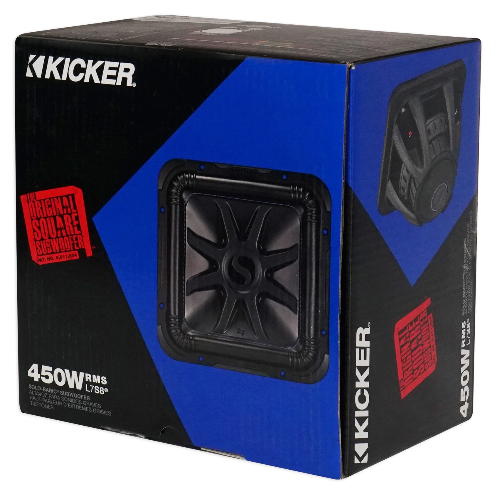Kicker L7S84 8" 900w Solobaric L7S Car Audio Subwoofer + Free Bluetooth Speaker - Image 21