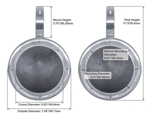 Pair KICKER 45KM654 6.5" 390 Watt White Marine Wakeboard Tower Boat Speakers - Image 11