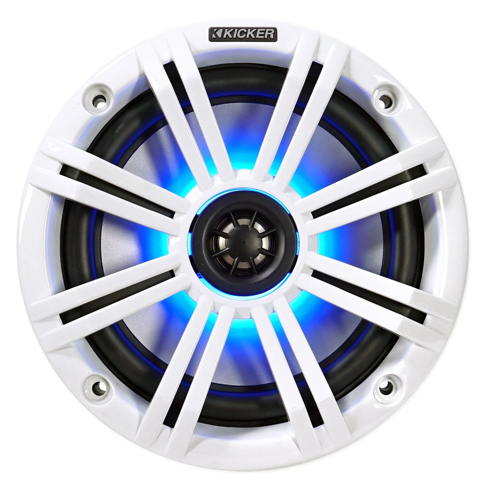 (2) KICKER 45KM654L 6.5" 390w LED Tower Speakers+2-Ch Amplifier For RZR/ATV/UTV - Image 6