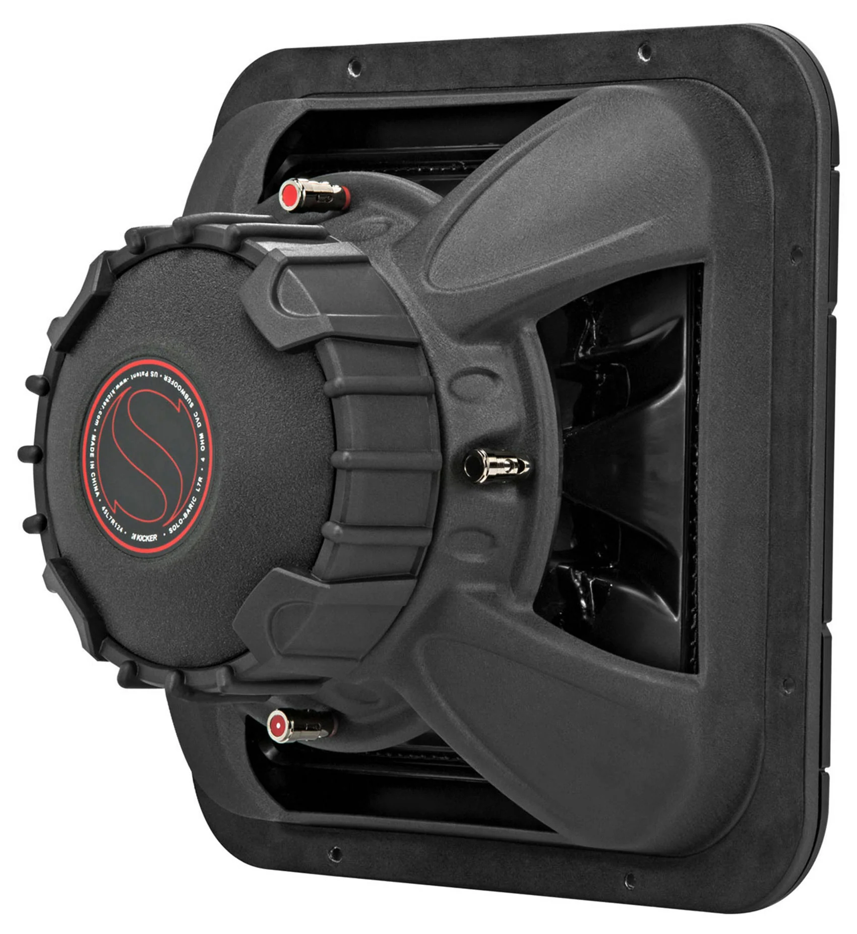 KICKER 45L7R124 12" 1200w L7R Subwoofer Solo-Baric L7R124+Vented Enclosure Box - Image 4