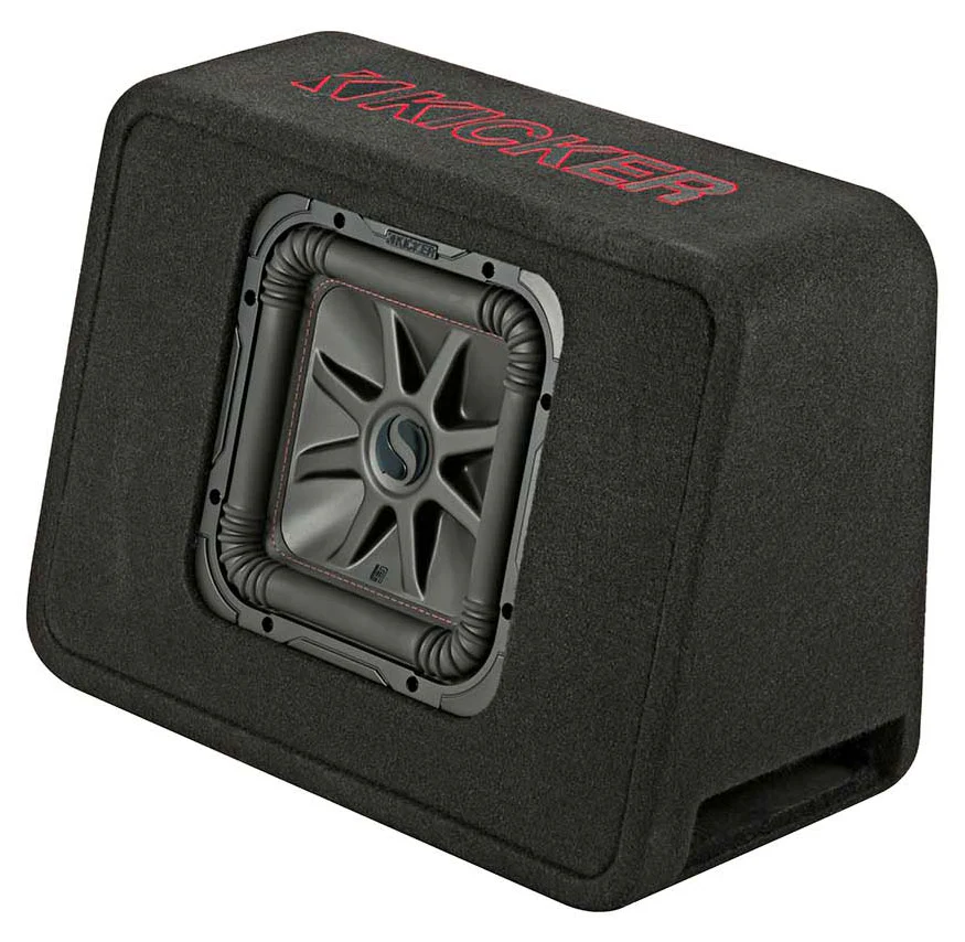 KICKER 45TL7R102 L7R 10" Subwoofer in Truck Box Sub Enclosure+Bluetooth Speaker - Image 2
