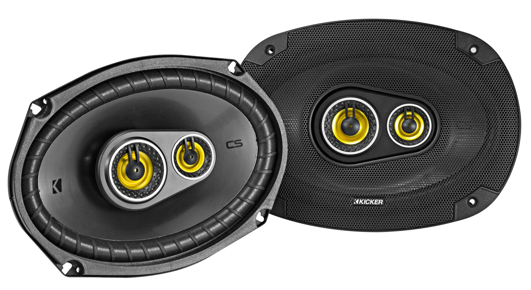 Pair KICKER 46CSC6934 6x9" 900 Watt+Pair 46CSC654 6.5" Car Audio Speakers - Image 11