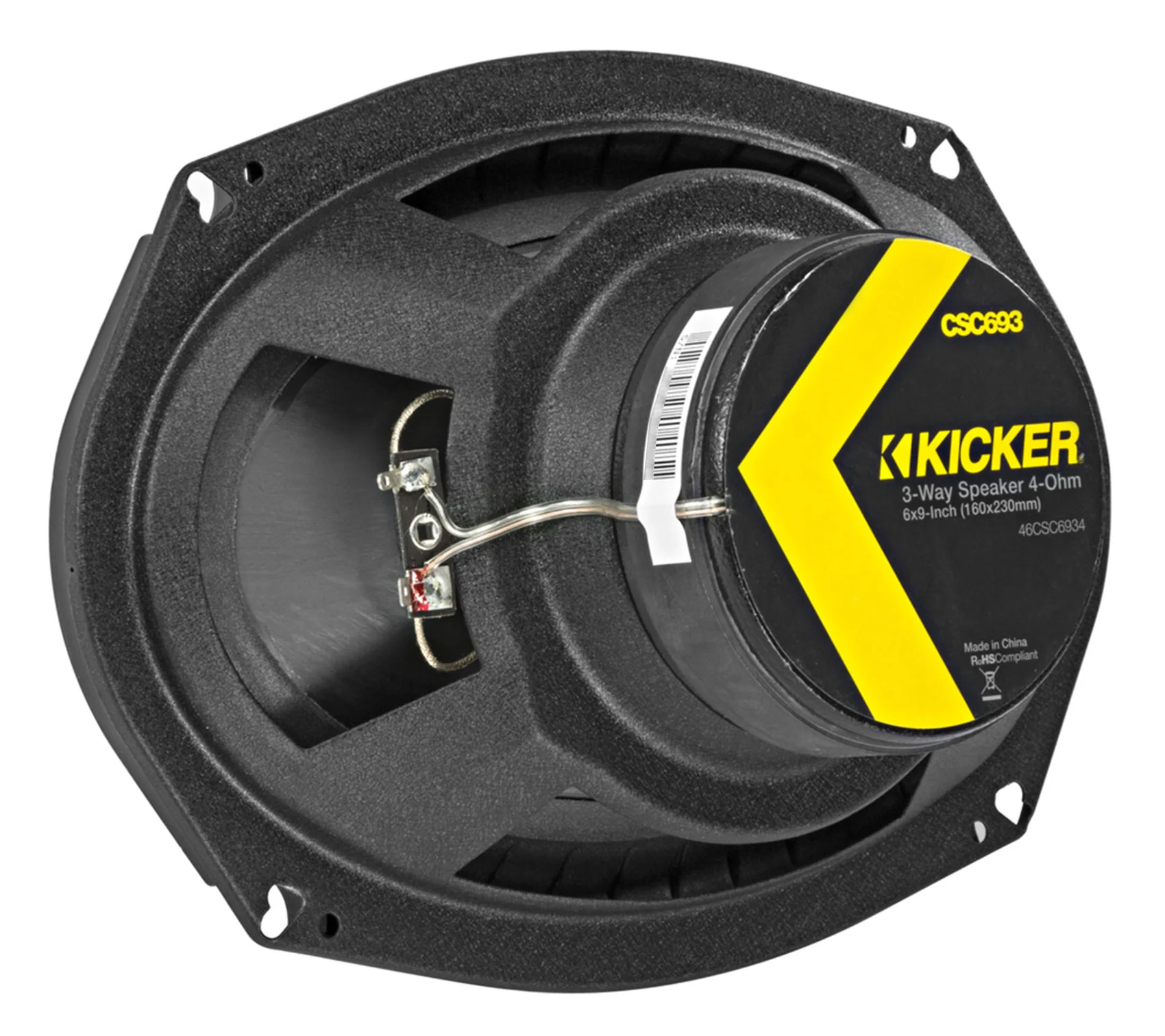 Kicker 6x9" CSC Wakeboard Tower Rollbar Speakers for Boat/ATV/UTV/RZR/Cart/Jeep - Image 7