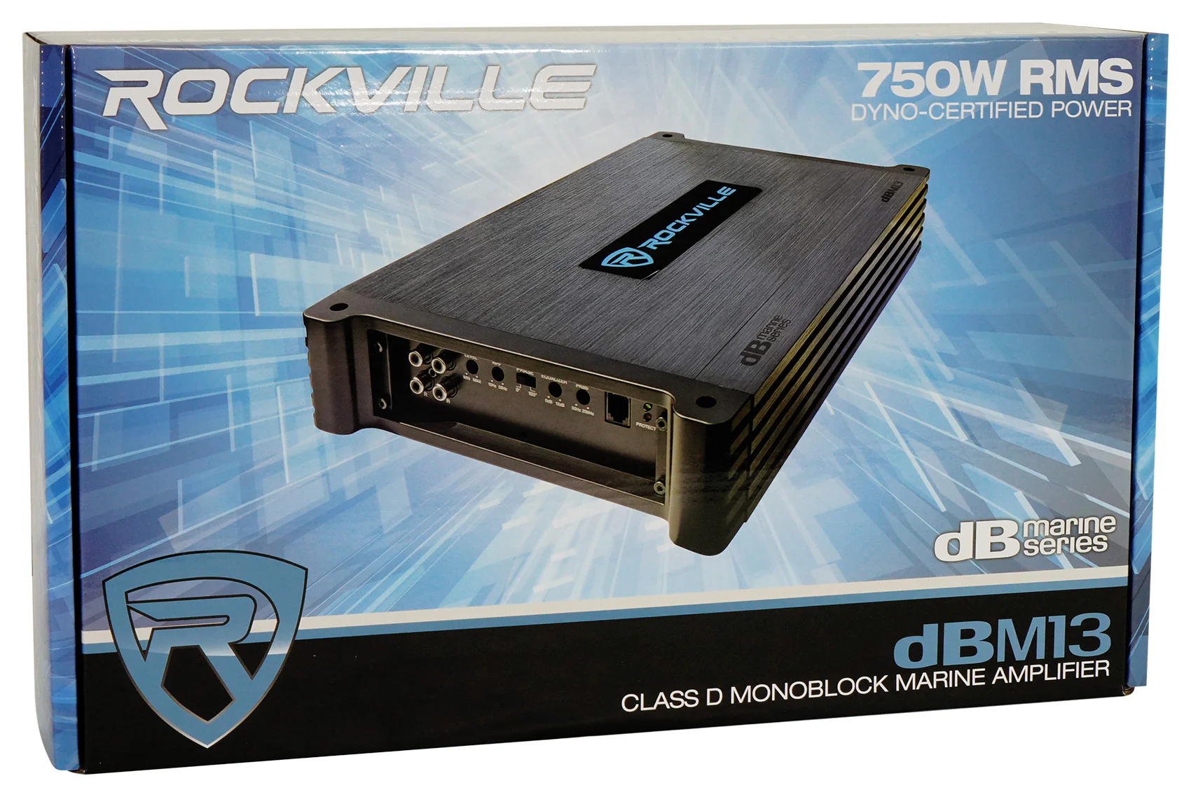 KICKER 46CWTB104 TB 10" 800w Marine Loaded Subwoofer Enclosure+Amplifier+Amp Kit - Image 17