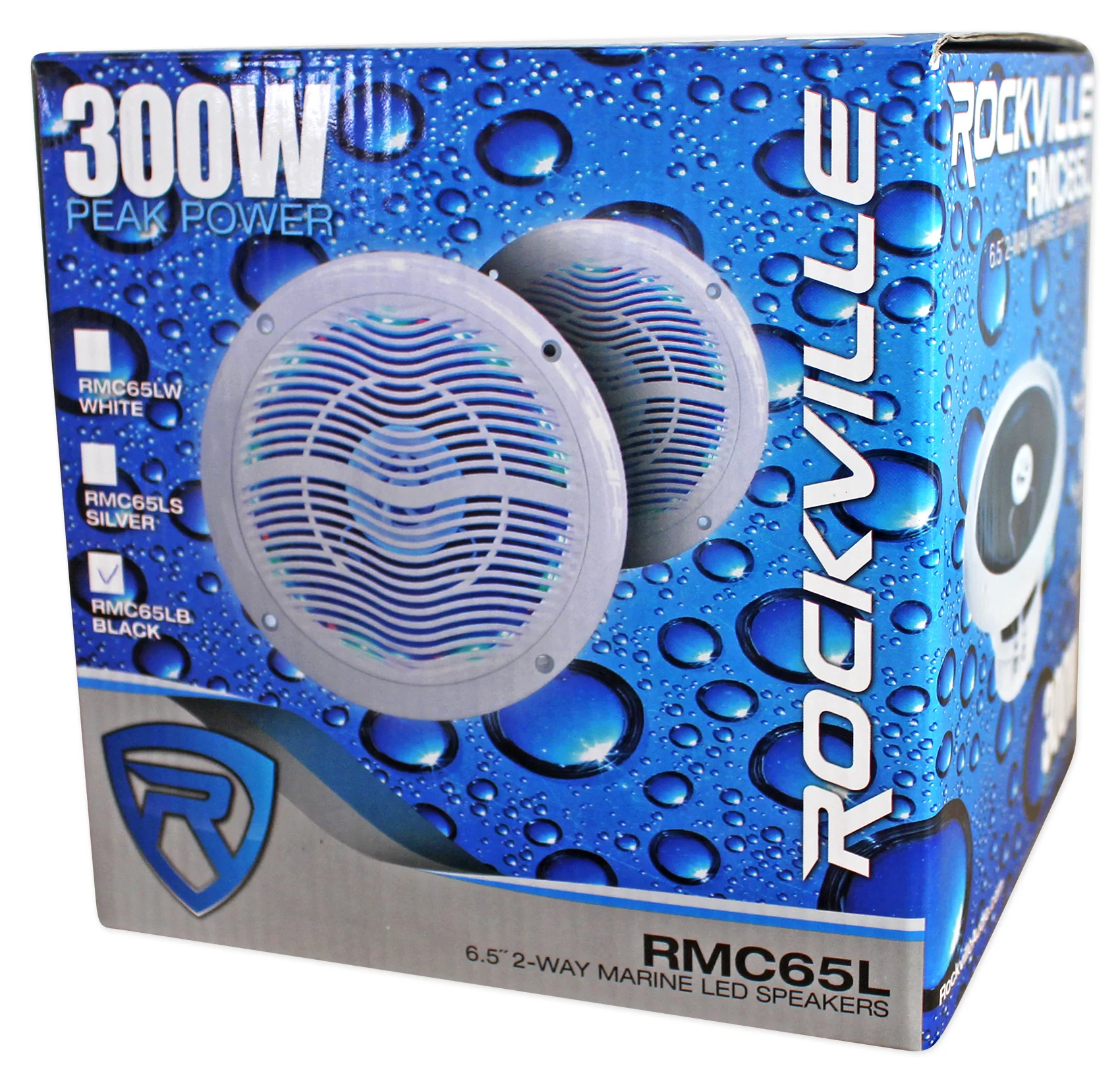 KICKER KMC2 Digital Media Receiver w/Bluetooth+Remote+2) 6.5" Black LED Speakers - Image 25