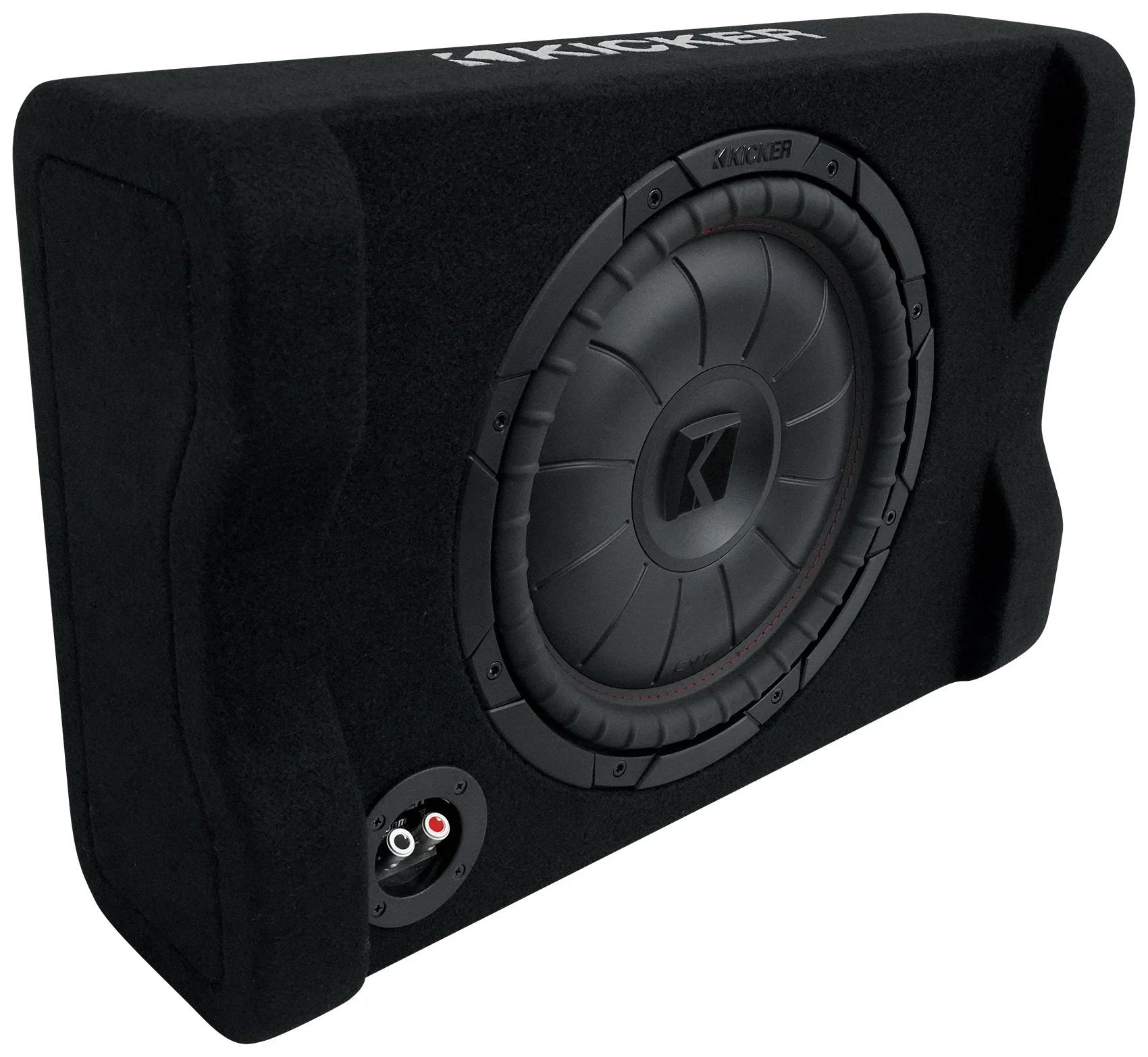 KICKER 48CVTDF122 CVTDF Down-Firing 12" 800w Subwoofer+Sub Box+Amplifier+Amp Kit - Image 17