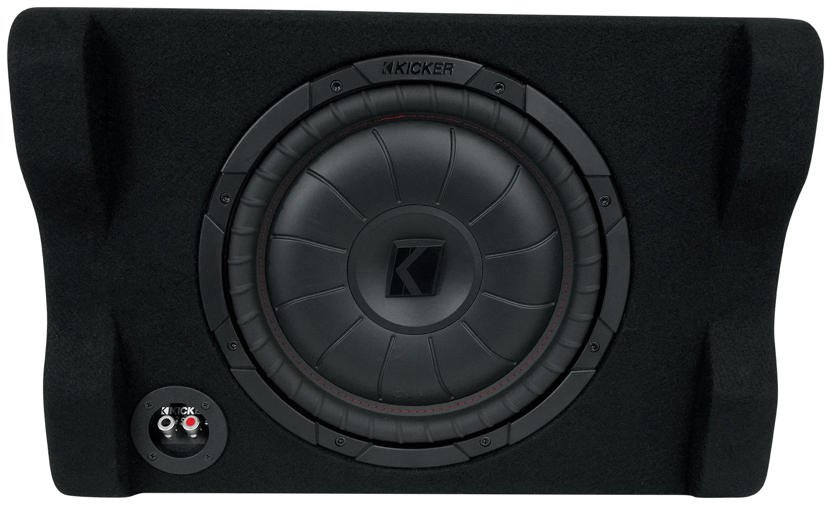 KICKER 48CVTDF122 CVTDF Down-Firing 12" 800w Subwoofer+Sub Box+Amplifier+Amp Kit - Image 18