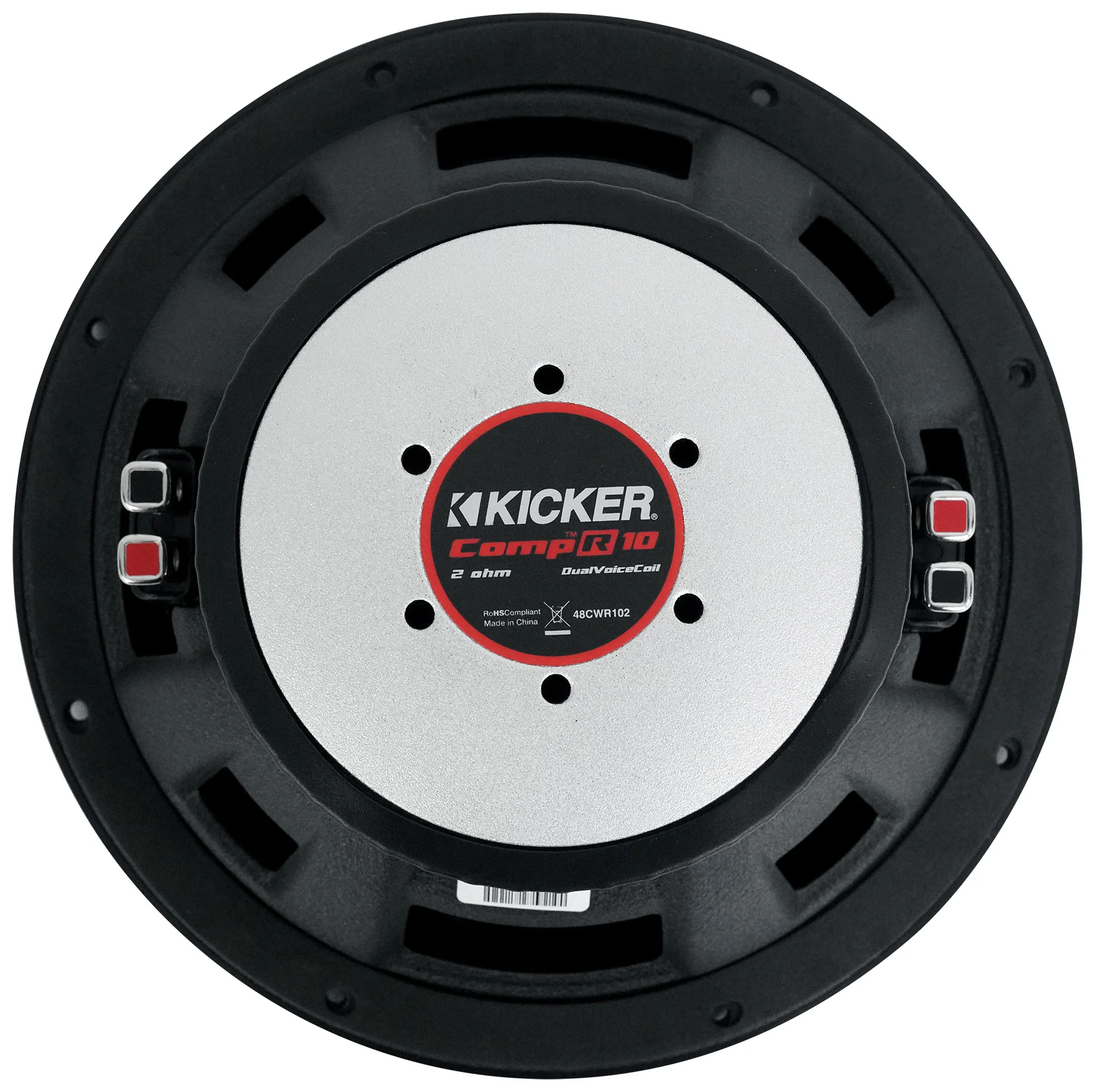 Kicker 48CWR102 COMPR10 10" 800w DVC 4 Car Subwoofer Sub+Mono Amplifier+Amp Kit - Image 11