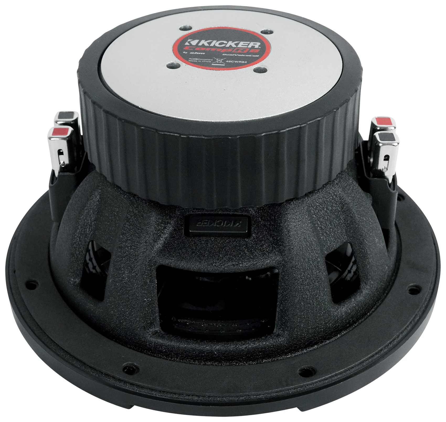 Kicker 48CWR84 COMPR8 600w 8" DVC Car Audio Subwoofer Sub+Mono Amplifier+Amp Kit - Image 21