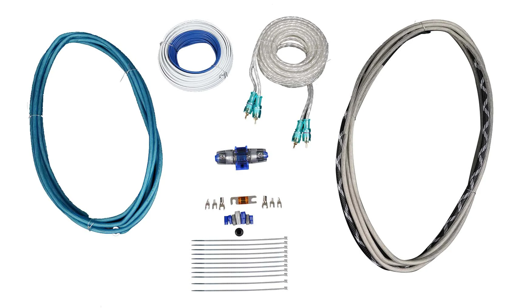KICKER 48KMA1502 150 Watt 2-Channel Marine Boat Amplifier+Amp Kit KMA150.2 - Image 11
