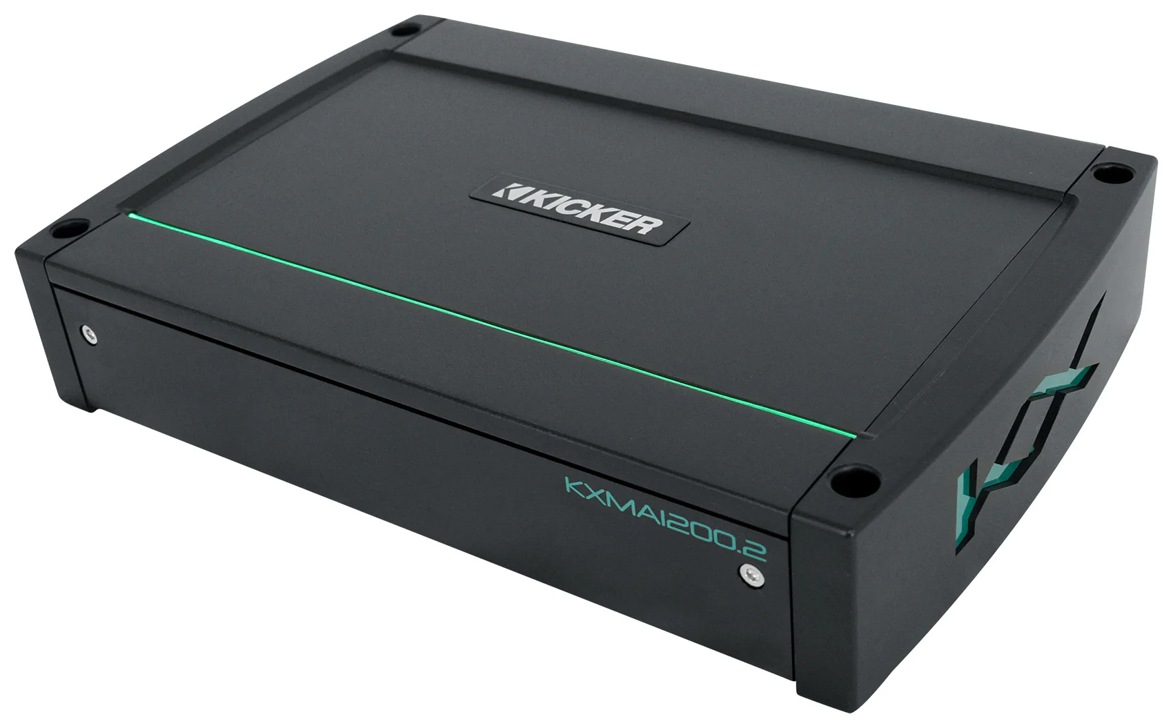 KICKER 48KXMA12002 1200 Watt 2-Channel Marine Boat Amplifier+Amp Kit KXMA1200.2 - Image 10