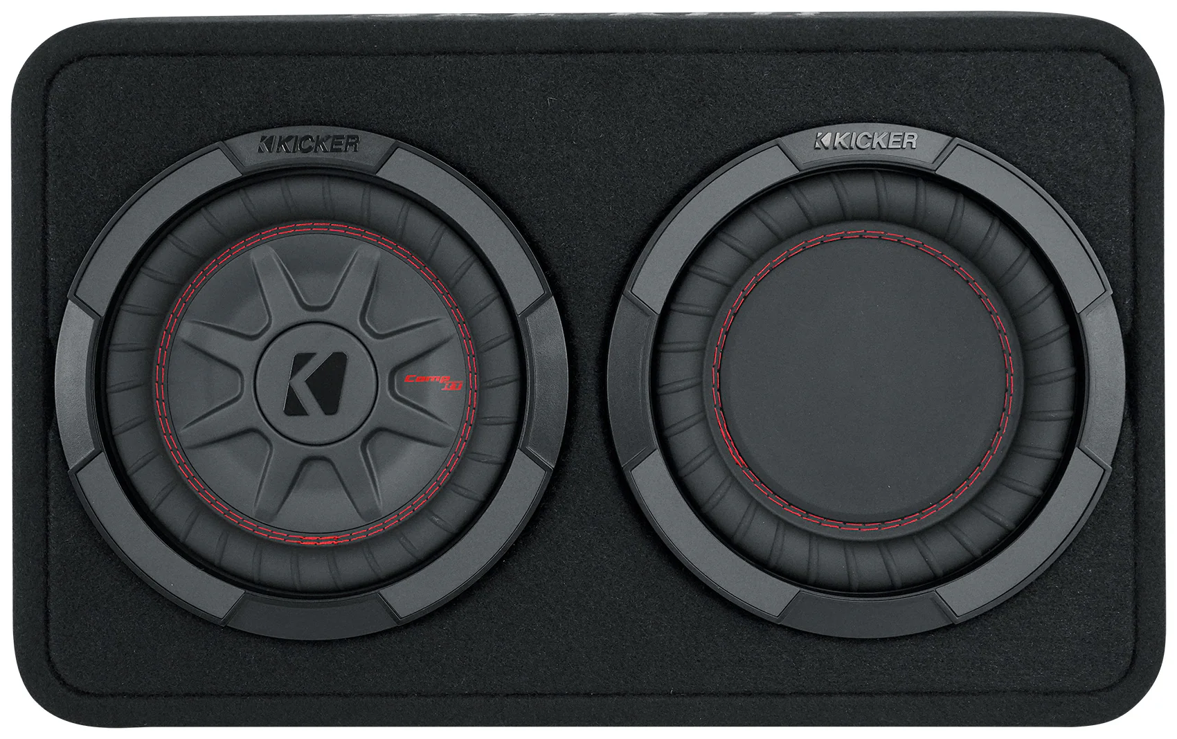 Kicker 48TCWRT82 COMPRT8 8" 600W Loaded Shallow Subwoofer+Mono Amplifier+Amp Kit - Image 17