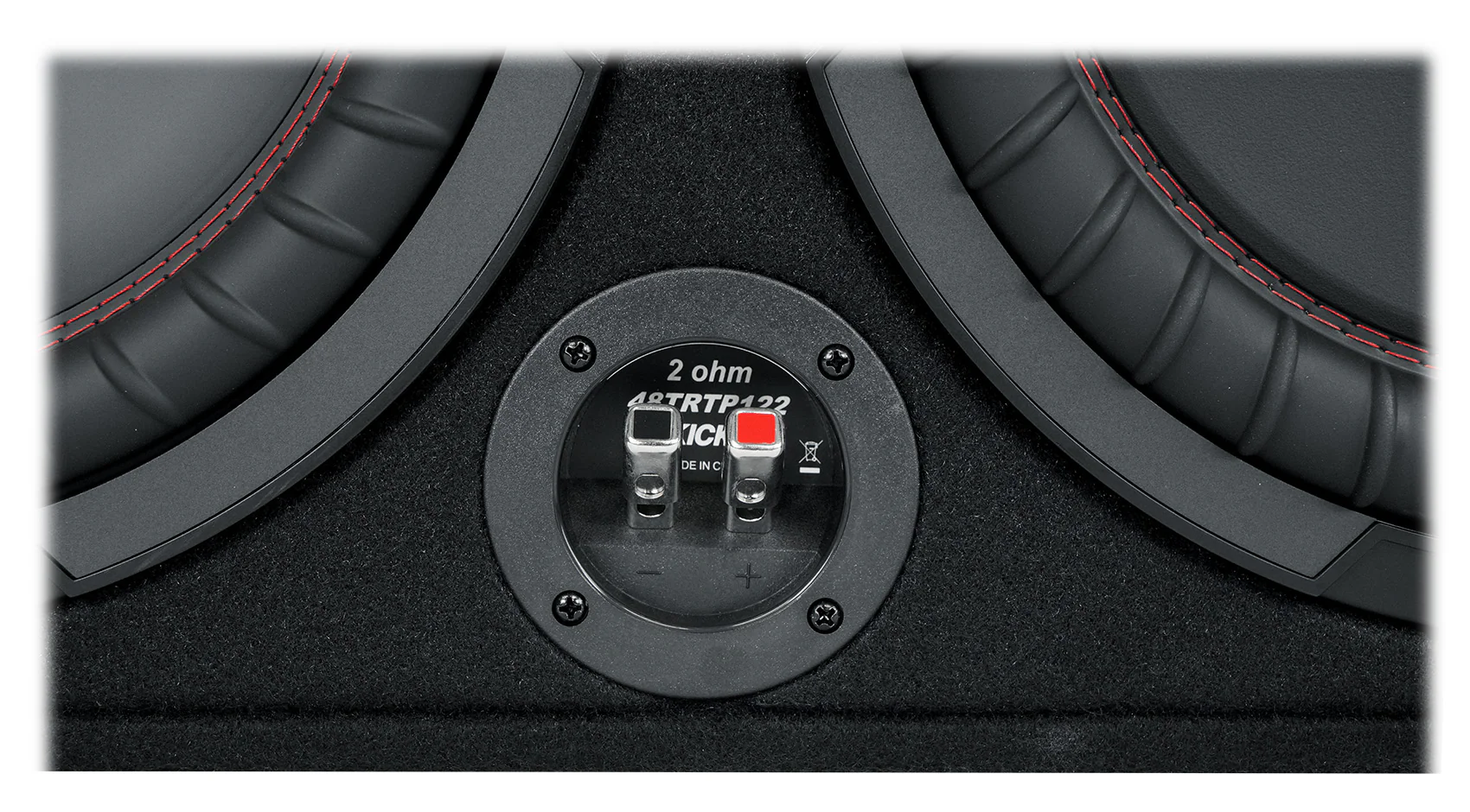 KICKER 48TRTP122 TRTP 12" 1000w Down Firing Subwoofer Enclosure+Passive Radiator - Image 4