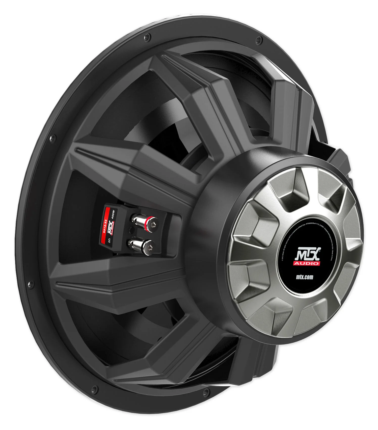 MTX 5512-22 12" 800 Watt Peak/400 Watt RMS DVC 2-ohm Car Subwoofer Sub+RockShip - Image 4