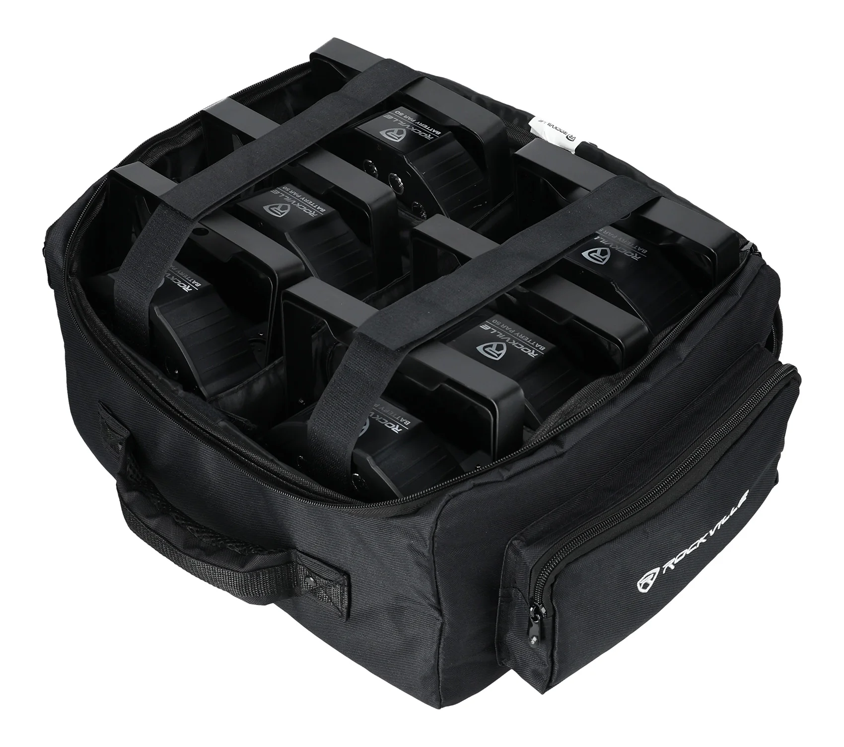 BATTERY PAR 6RF Lights 6-Pack + RLBP6 Backpack Bundle - Image 8